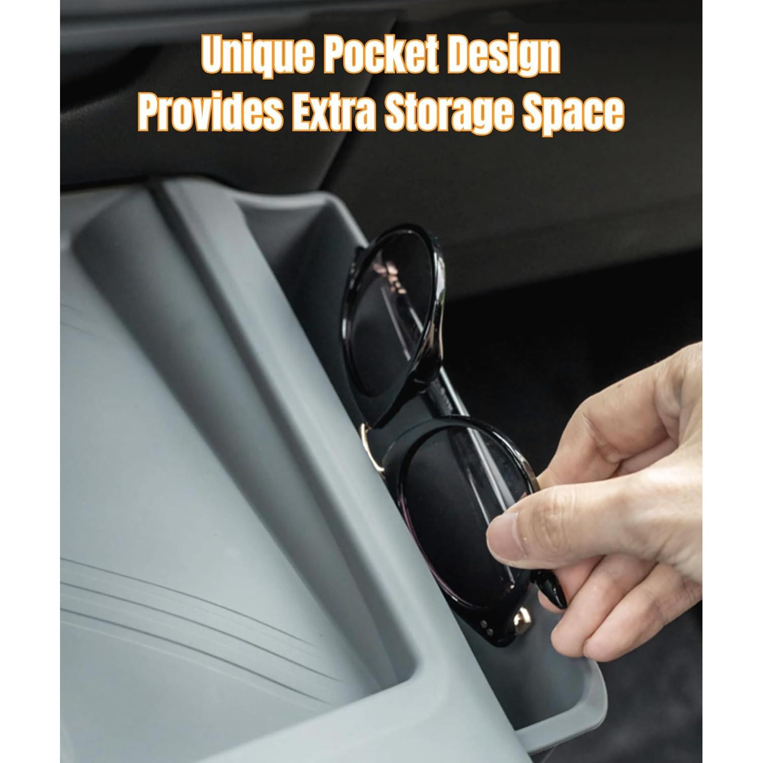 Organizador de Consola Central Tesla Model 3 Highland 2024 Gris