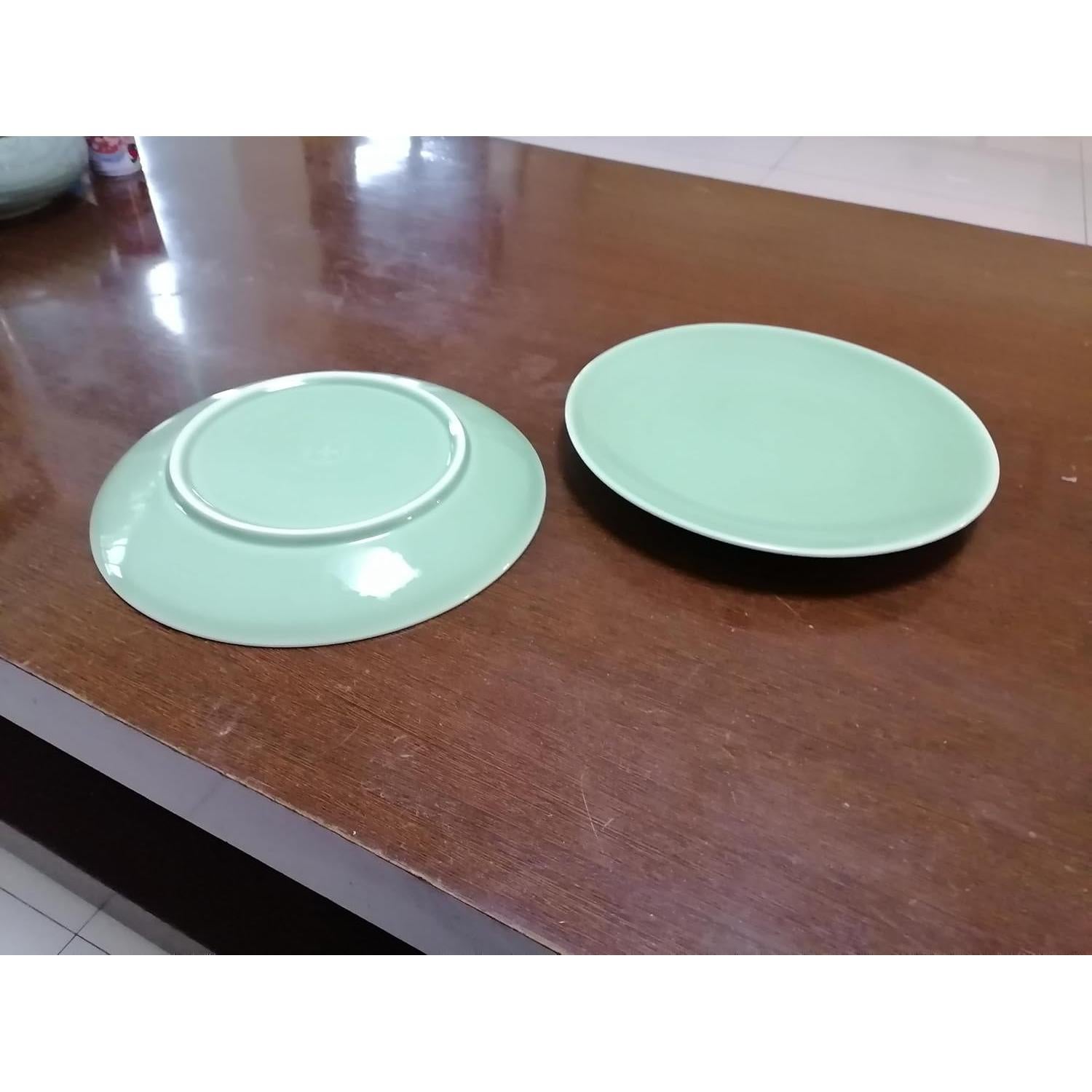 Juego de 2 Cargadores de Pizza LPPC Celadón 30 cm Ecológicos