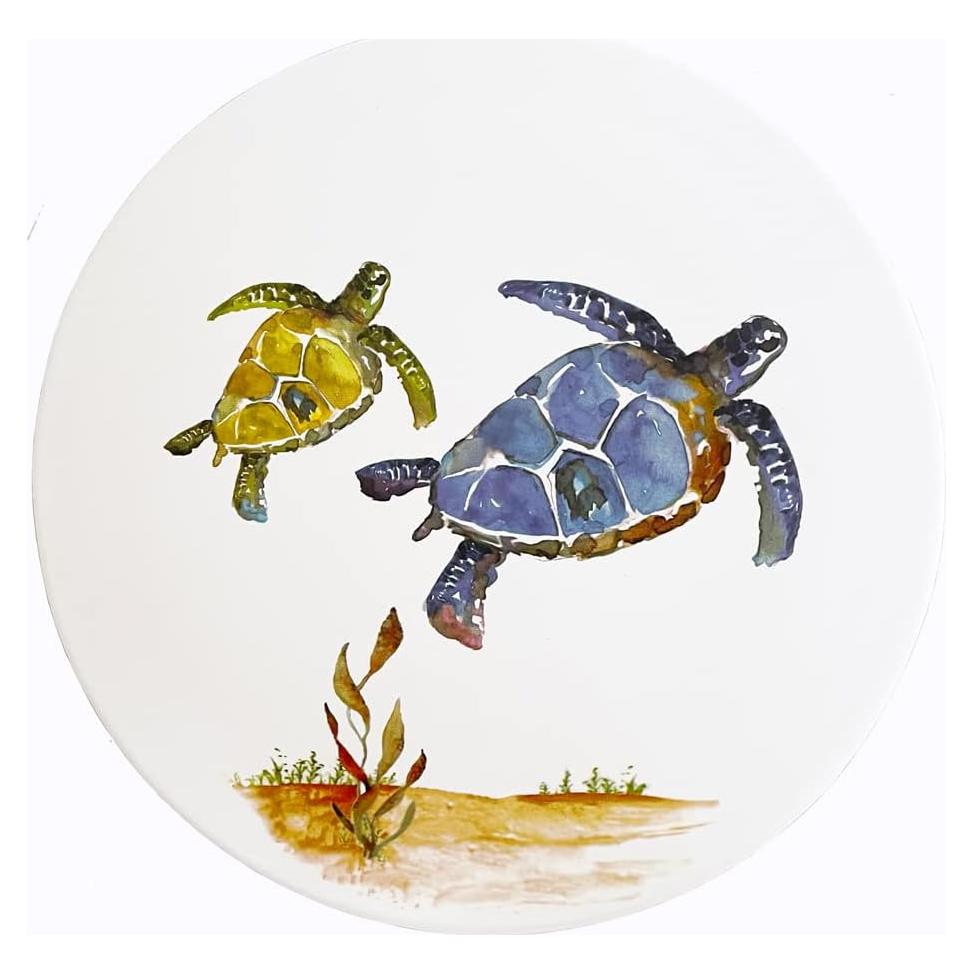 Bandeja Redonda Grande Cerámica Porcelana Abbiamo Tutto