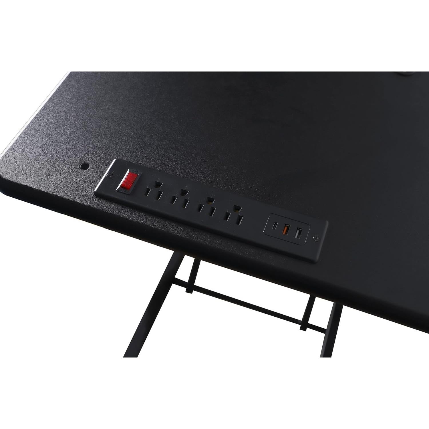 Elevador de Escritorio Eléctrico Rocelco EDR2B - Negro