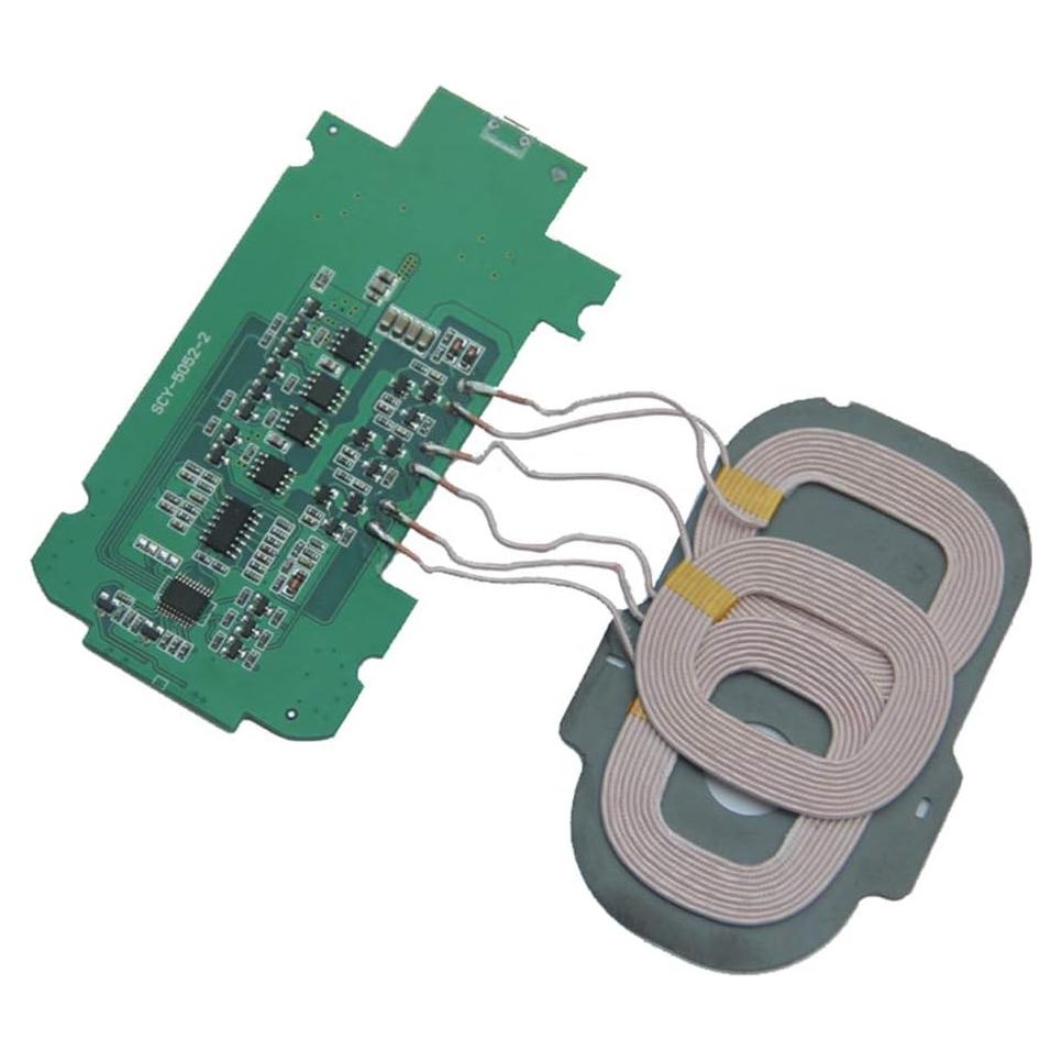 Cargador Inalámbrico Taidacent QI 9V 1.5A Módulo Transmisor