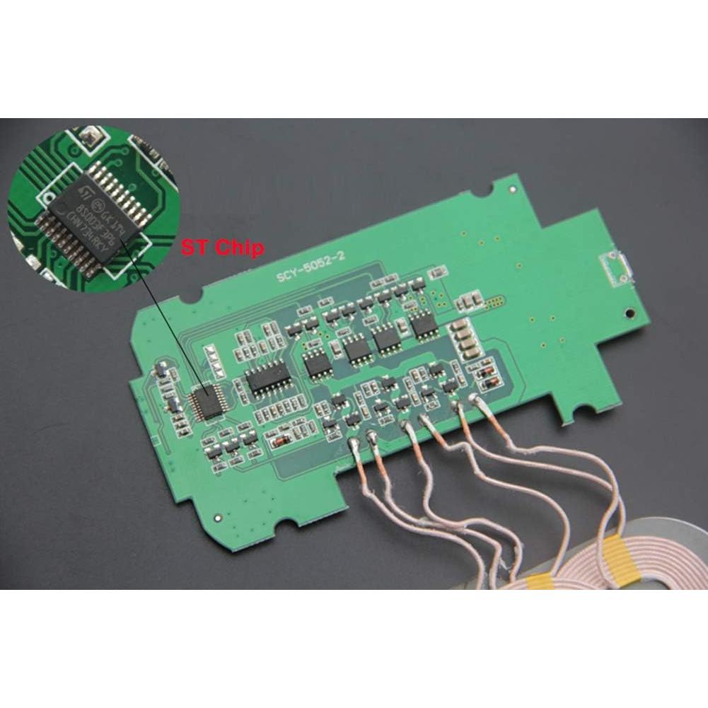 Cargador Inalámbrico Taidacent QI 9V 1.5A Módulo Transmisor