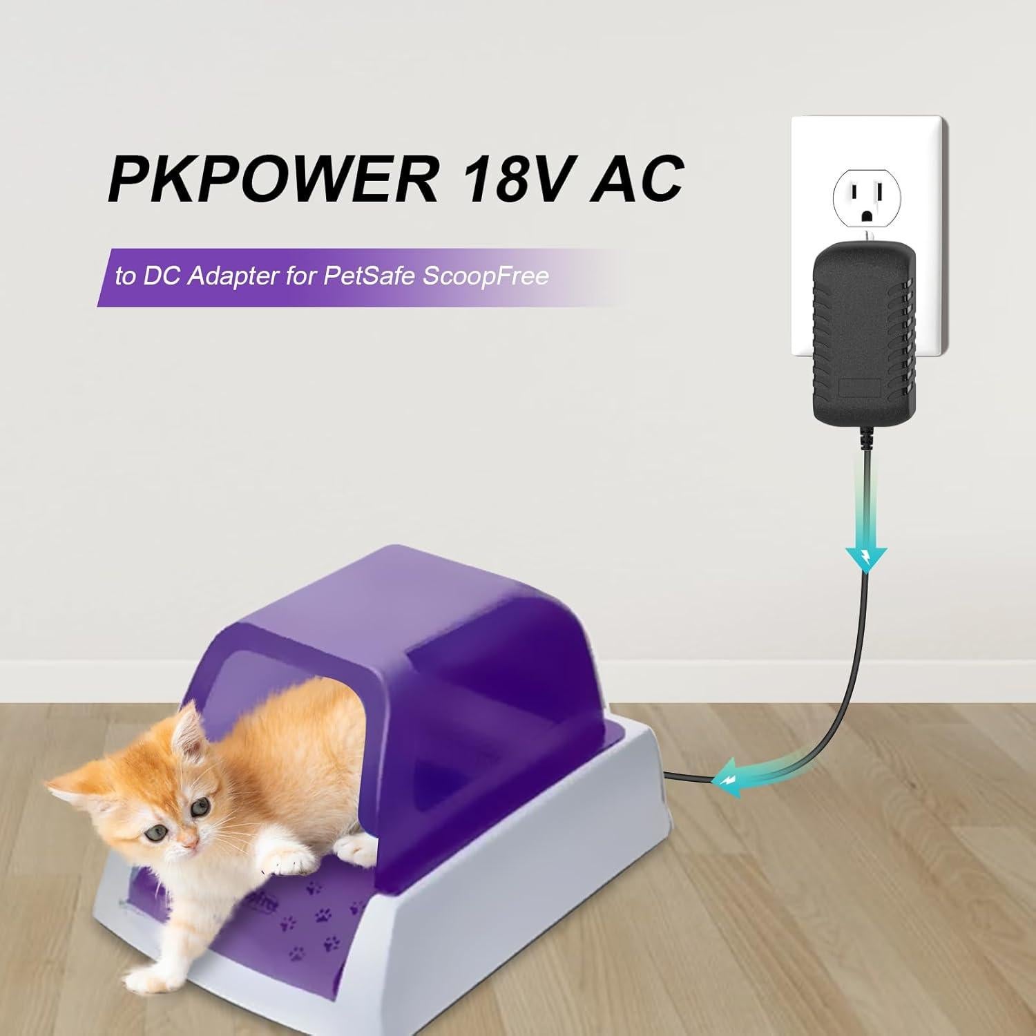 Cargador de Reemplazo PetSafe ScoopFree RFA-516 9.8FT