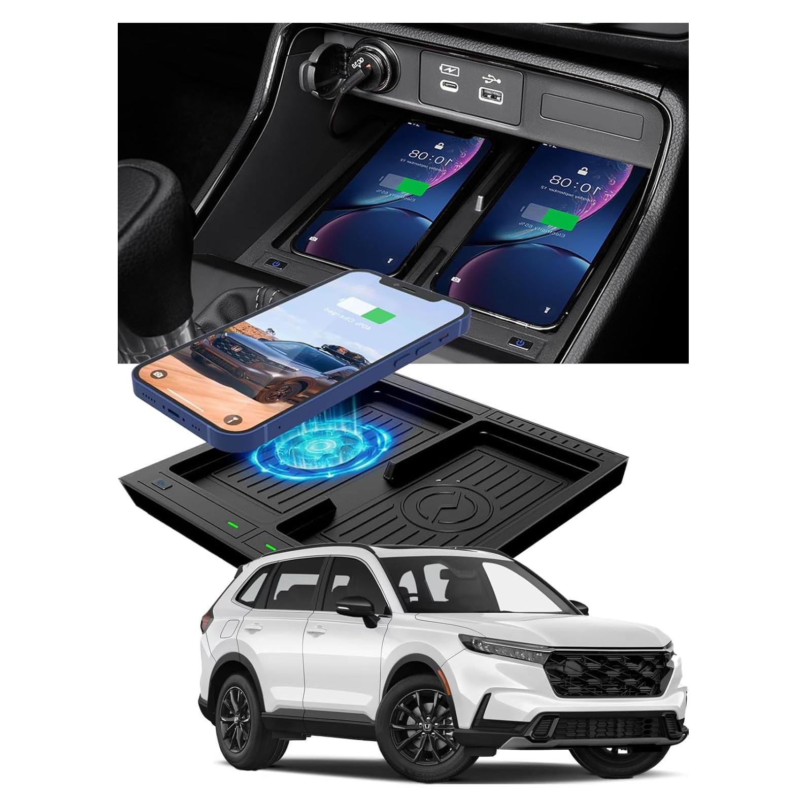 Cargador Inalambrico CarQiWireless para Honda CRV 2023-2025