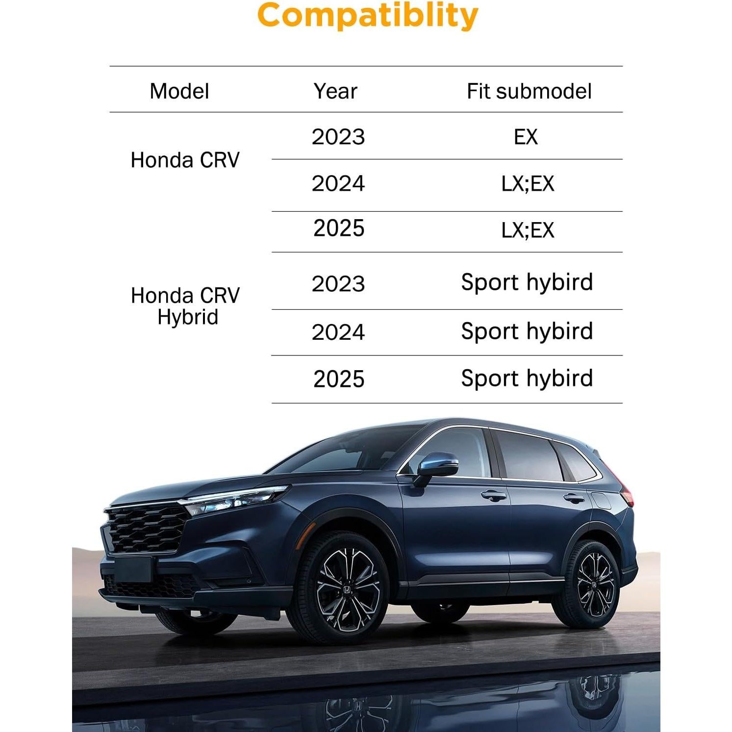 Cargador Inalambrico CarQiWireless para Honda CRV 2023-2025