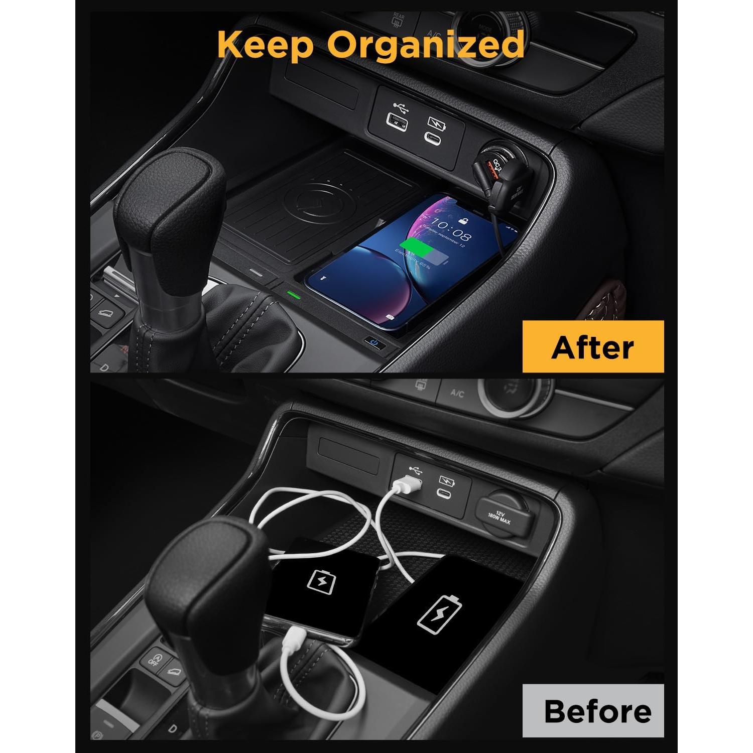 Cargador Inalambrico CarQiWireless para Honda CRV 2023-2025