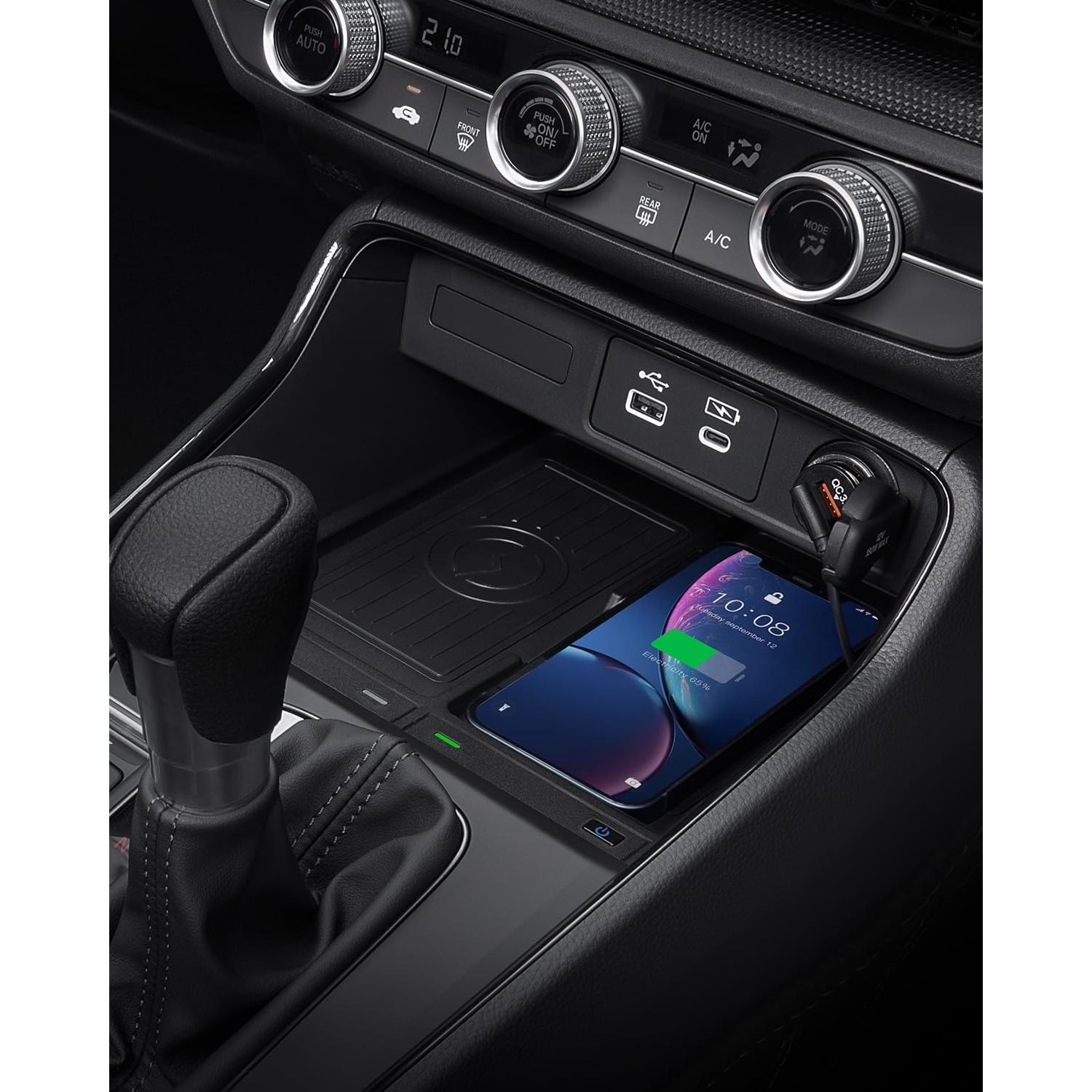 Cargador Inalambrico CarQiWireless para Honda CRV 2023-2025