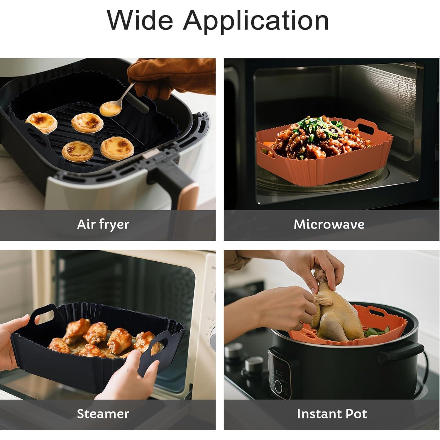 Forros de Silicona Viretec para Freidora de Aire 4-7Qt