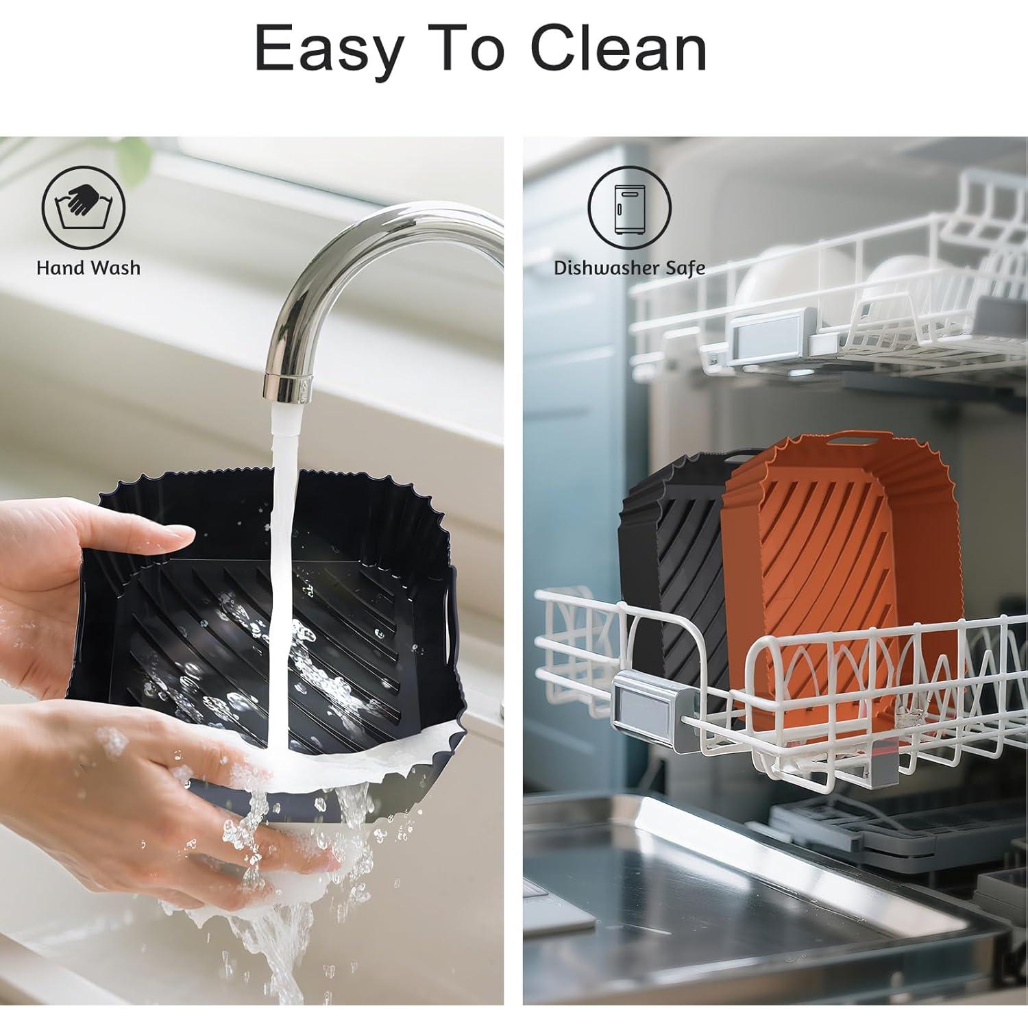 Forros de Silicona Viretec para Freidora de Aire 4-7Qt