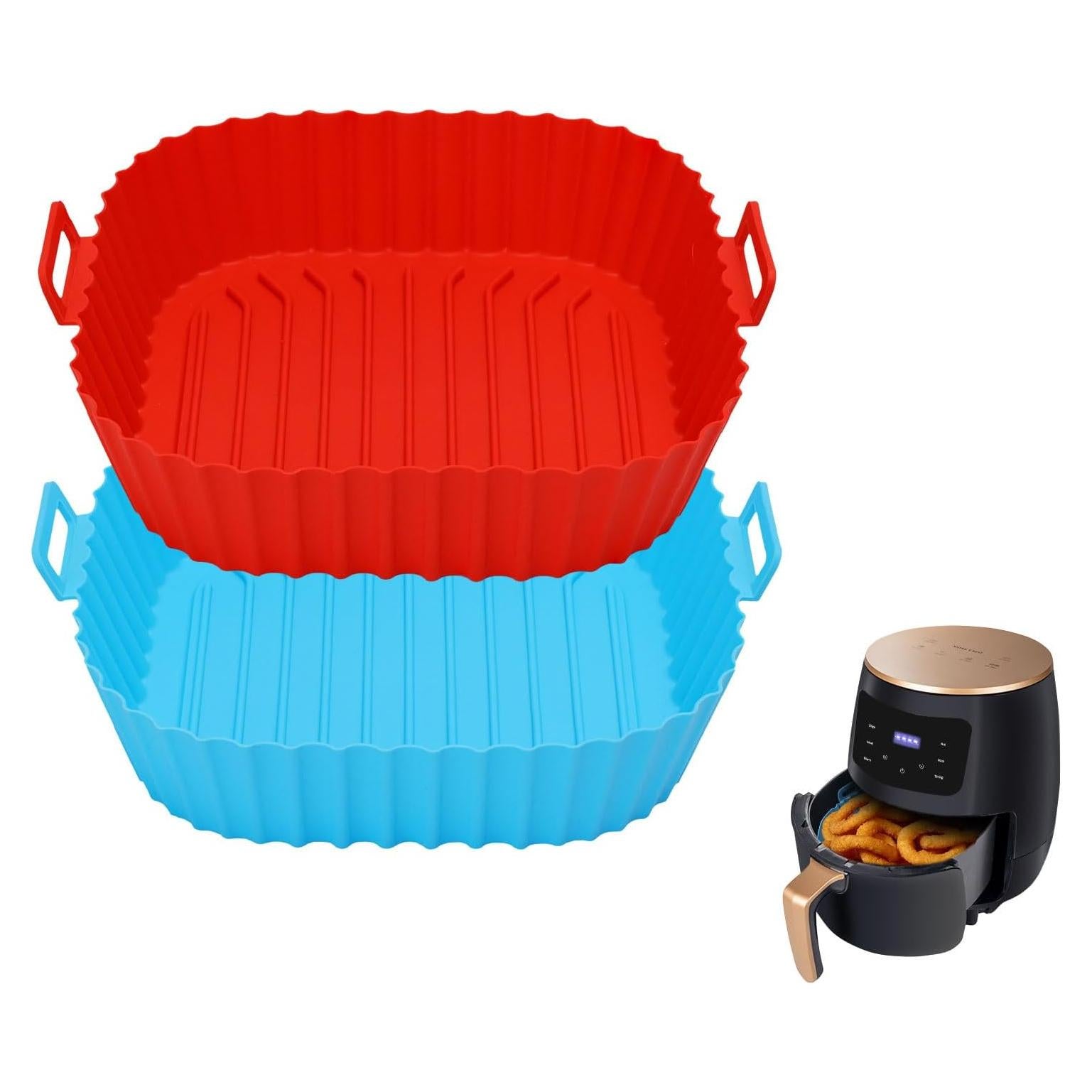 Forros de Silicona Reutilizables O-CONN para Freidora de Aire - 2 Piezas