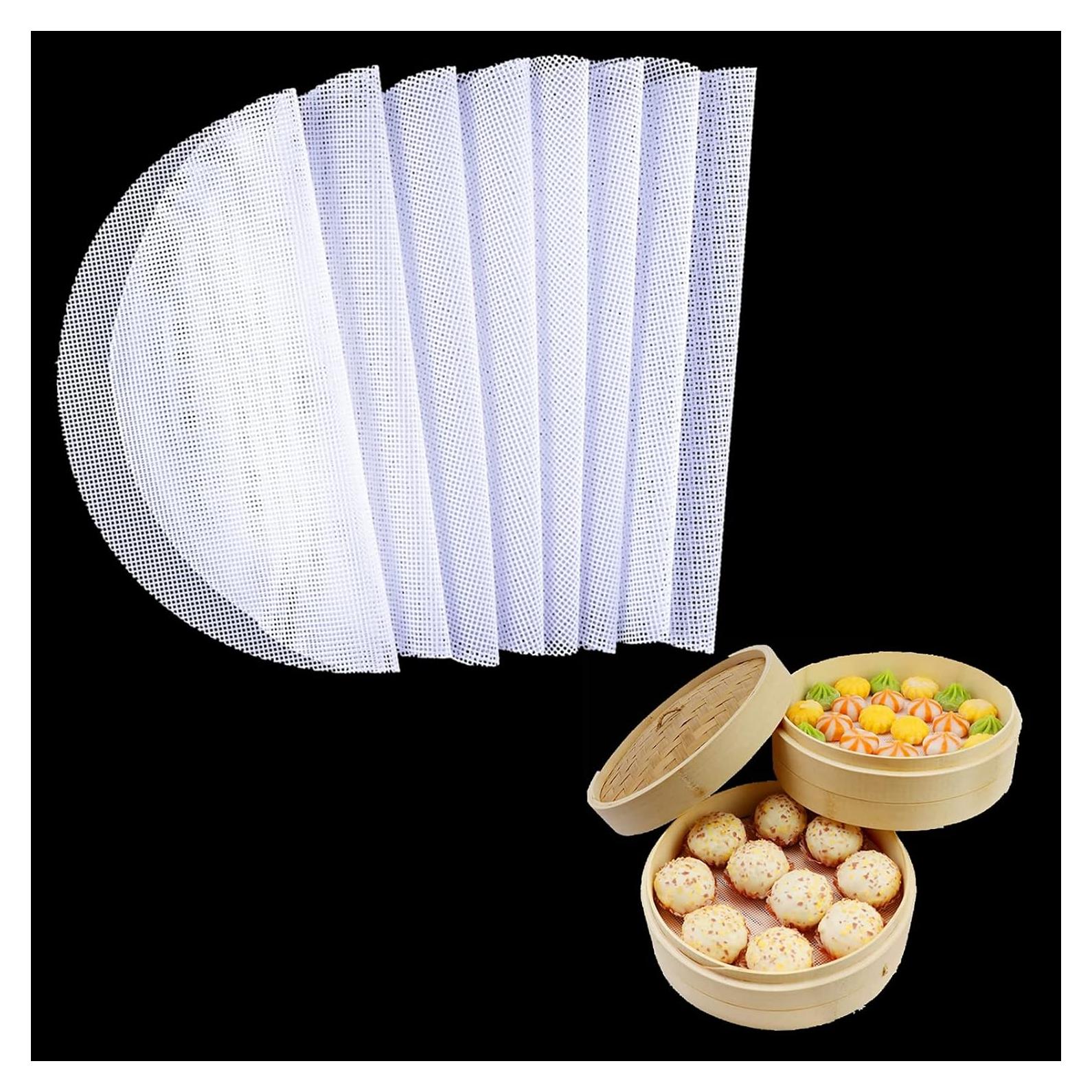 8 Forros de Silicona Redondos 33cm para Vaporera BuRuiJi