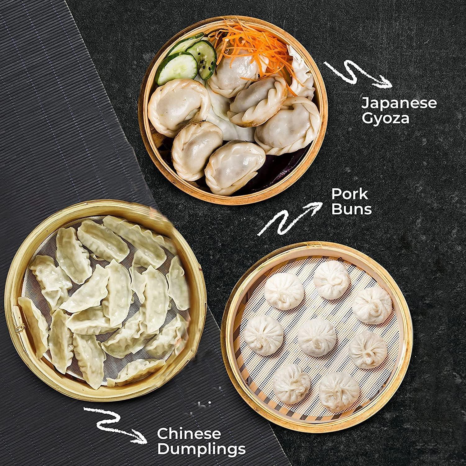 8 Forros de Silicona Redondos 33cm para Vaporera BuRuiJi