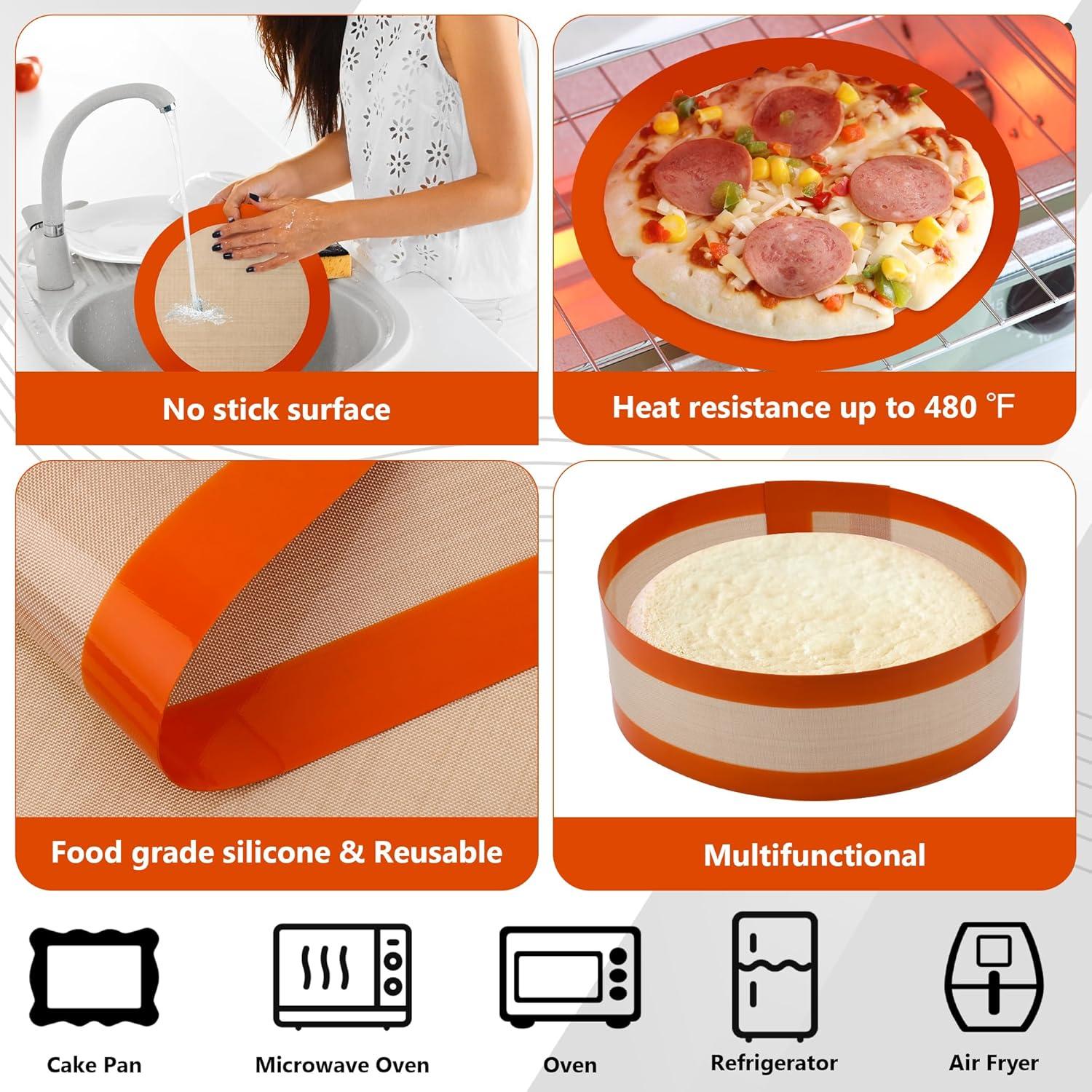 Alfombrilla de Silicona 23 cm Coldairsoap para Molde Desmontable