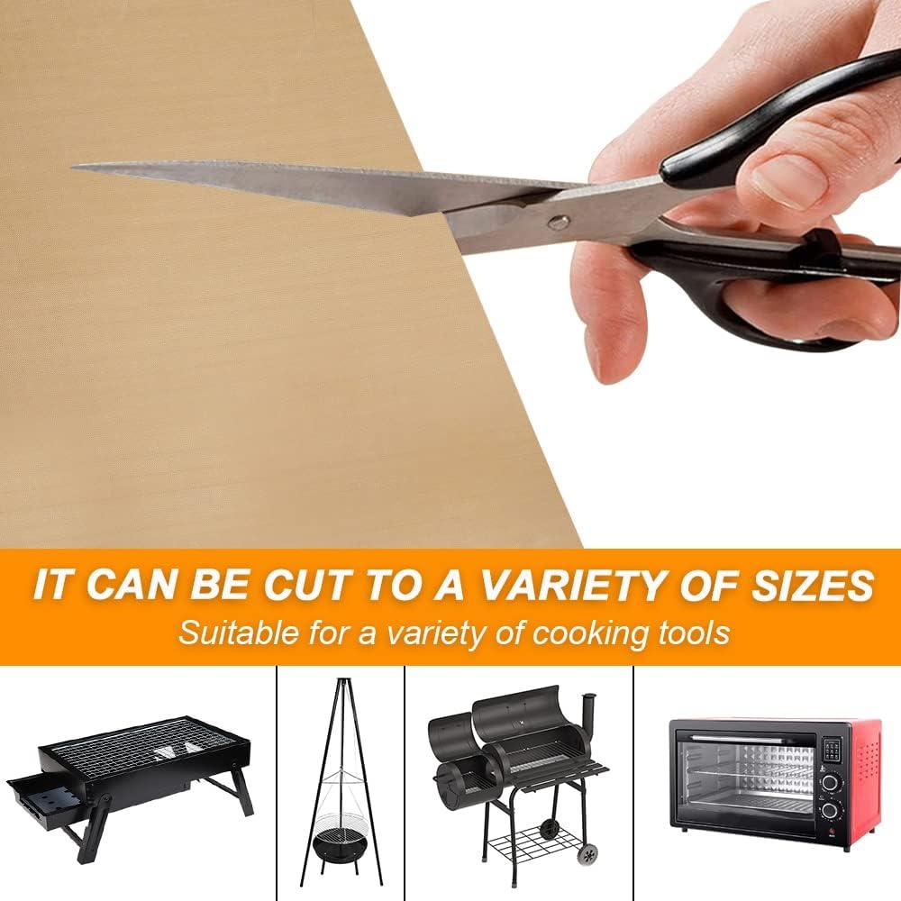 Juego de 6 Tapetes de Silicona Antiadherentes BieFuDan 30x40cm