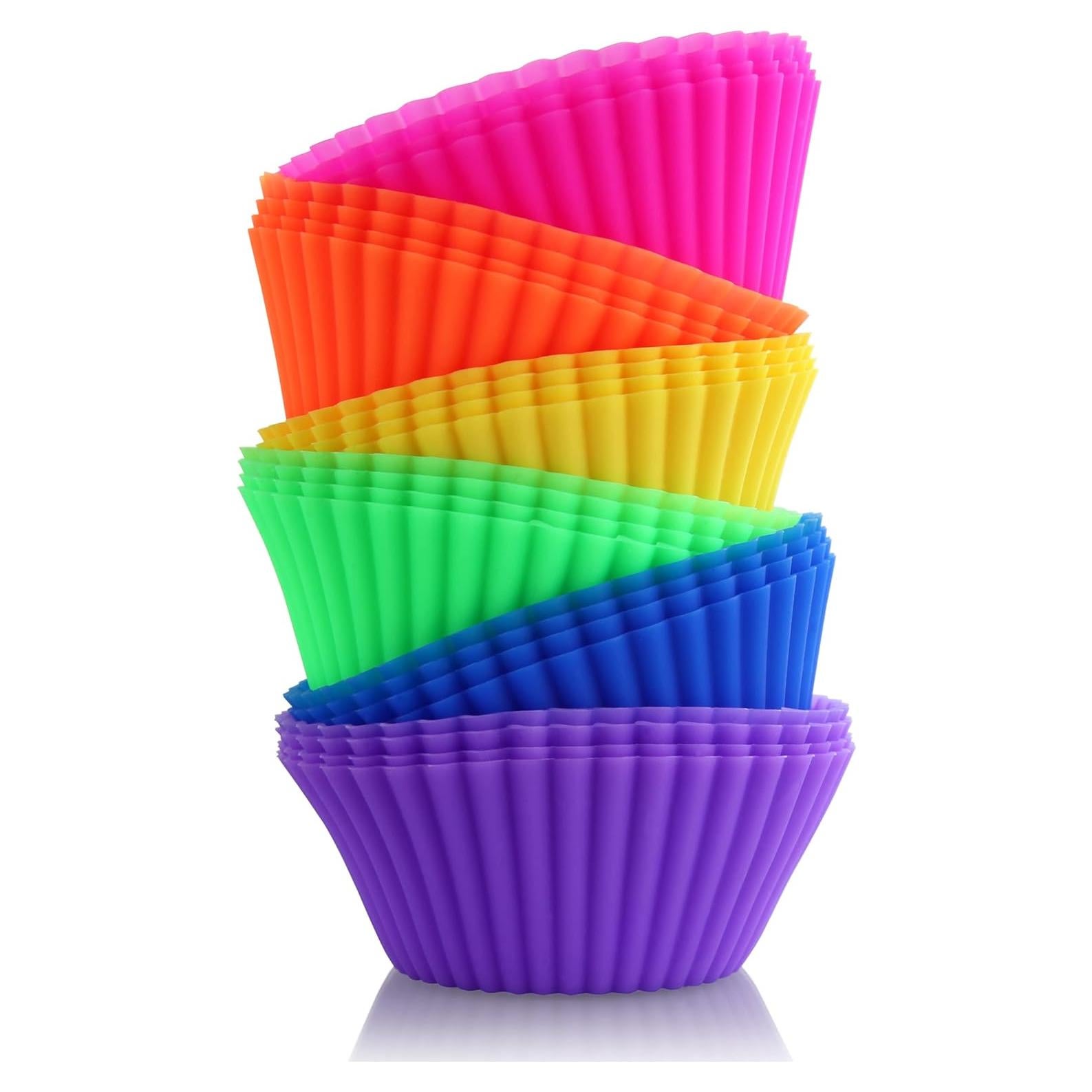 Tazas de Silicona Reutilizables Nuevo Star Foodservice 24 Pzas