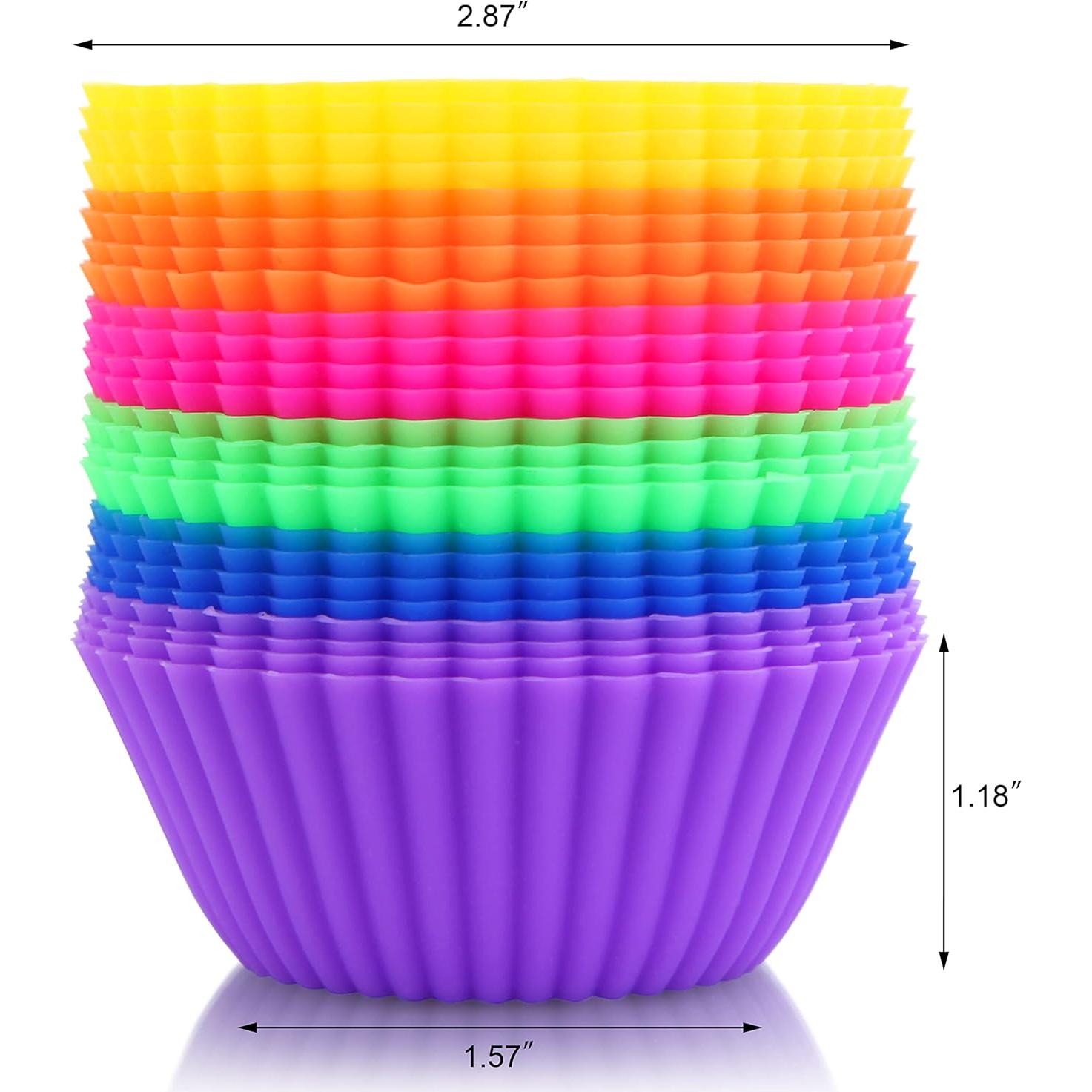 Tazas de Silicona Reutilizables Nuevo Star Foodservice 24 Pzas