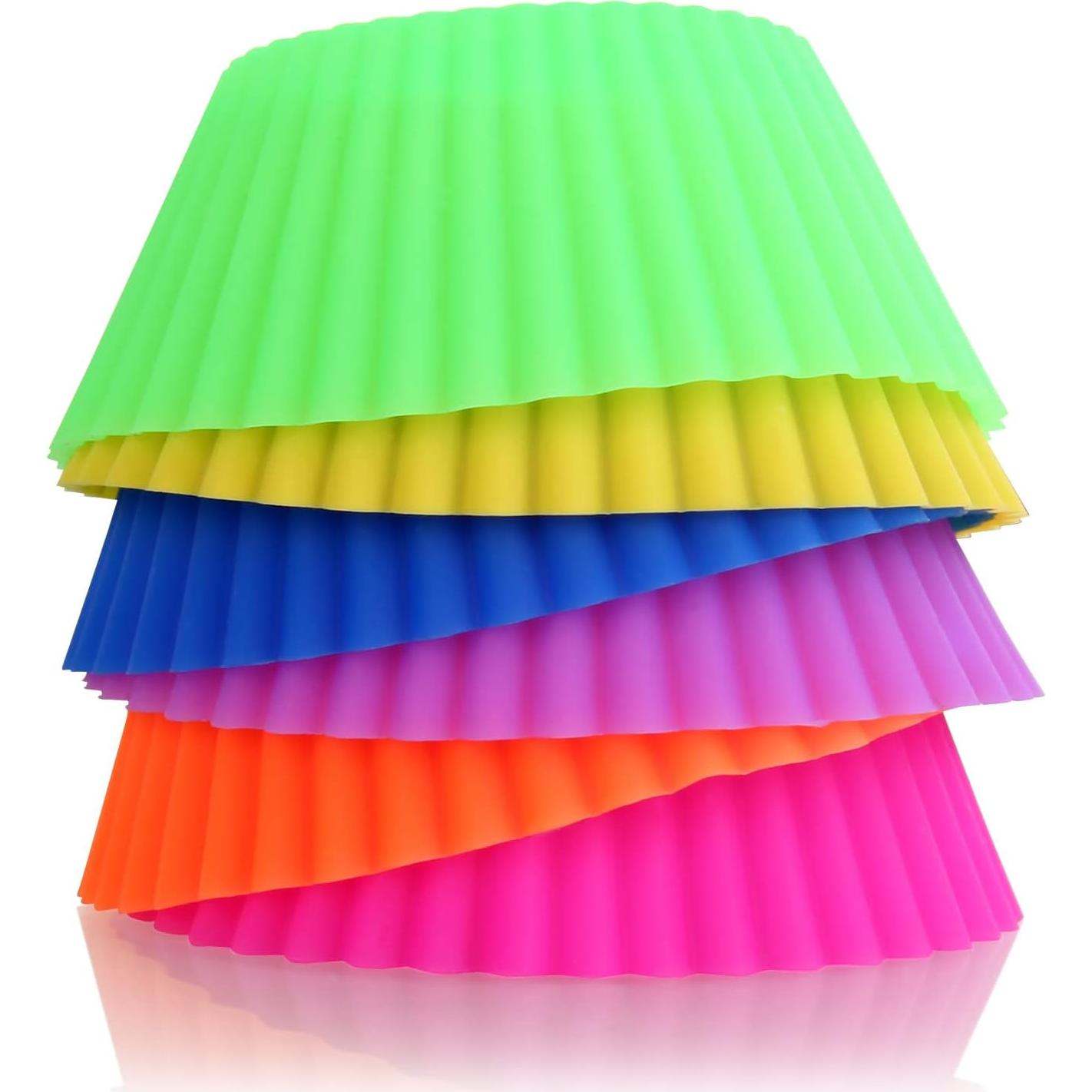 Tazas de Silicona Reutilizables Nuevo Star Foodservice 24 Pzas