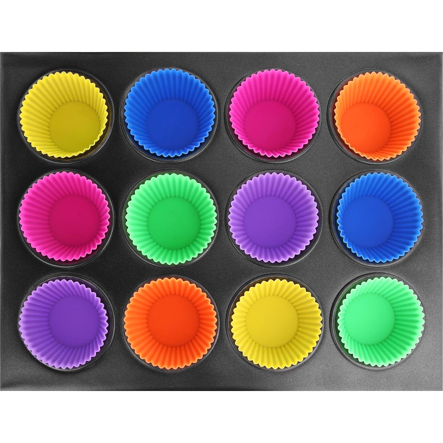 Tazas de Silicona Reutilizables Nuevo Star Foodservice 24 Pzas