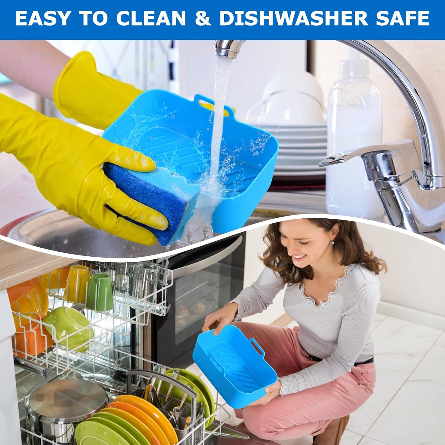 Forros de Silicona Palksky para Freidora de Aire 21.8 cm - 2 Piezas