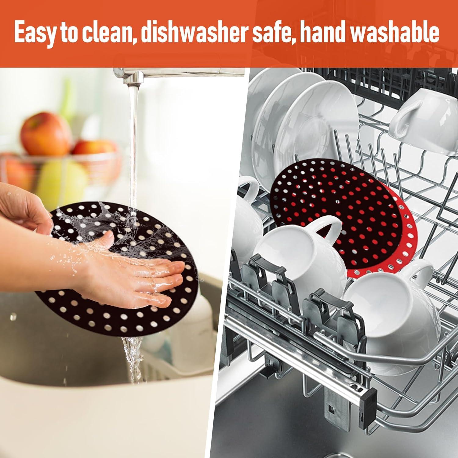 Forros de Silicona Reutilizables XHQHSZ para Freidora de Aire - 3 Piezas