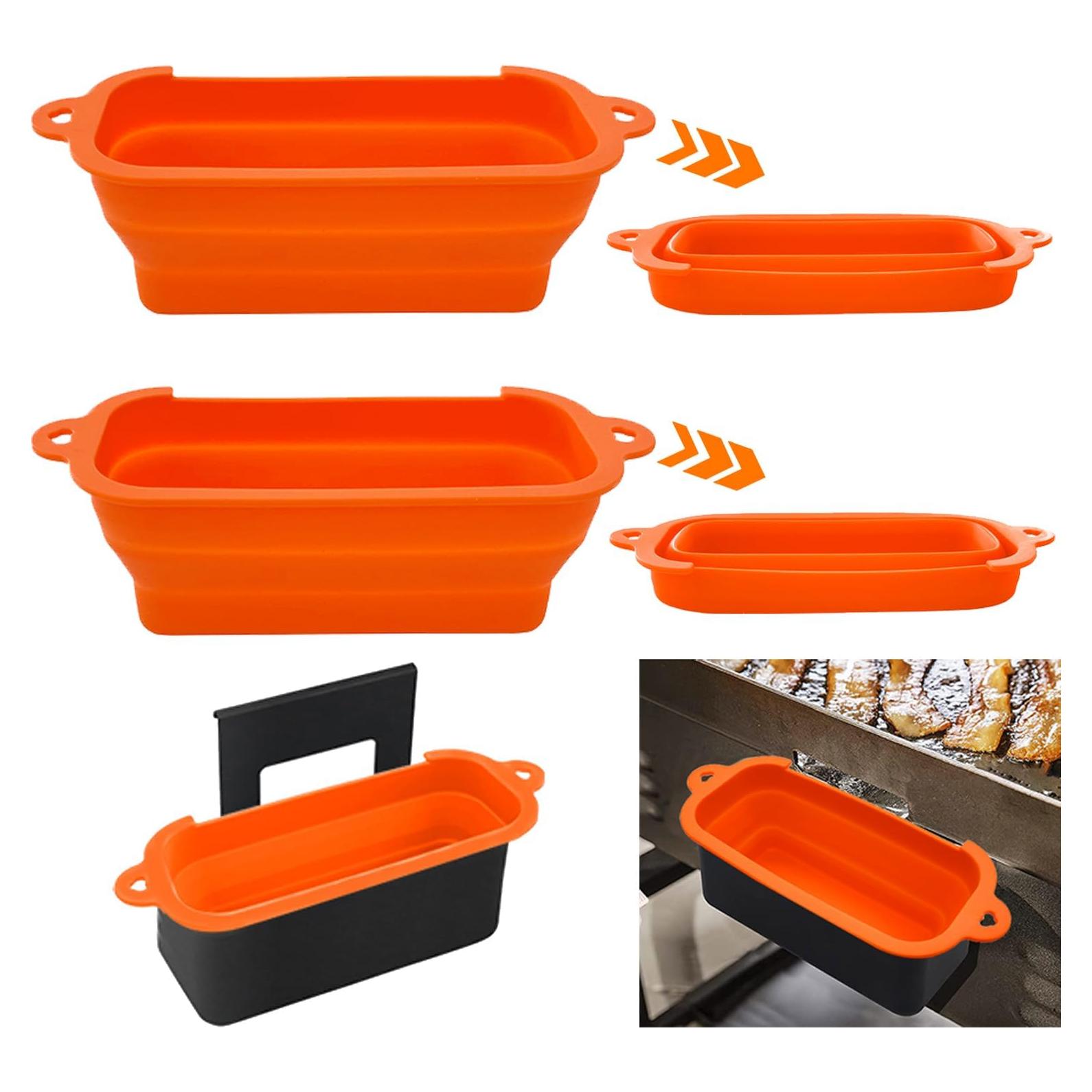 Forros de Silicona Reutilizables SEMETOR para Tazas de Grasa