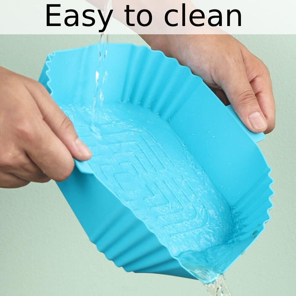 Forros de Silicona para Freidoras de Aire Vitrix 19.5 cm - Reutilizables y Resistentes al Calor