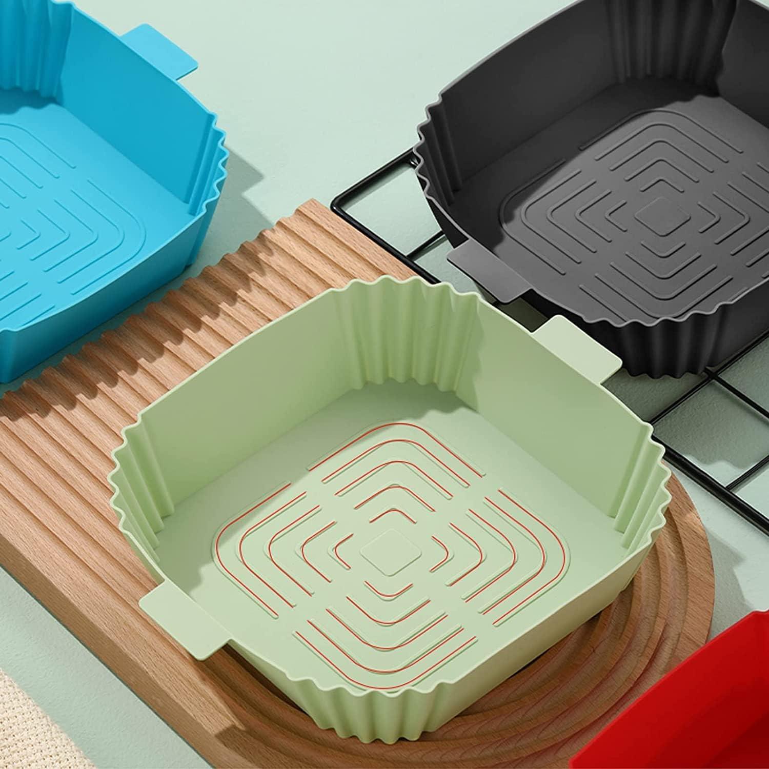 Forros de Silicona para Freidoras de Aire Vitrix 19.5 cm - Reutilizables y Resistentes al Calor