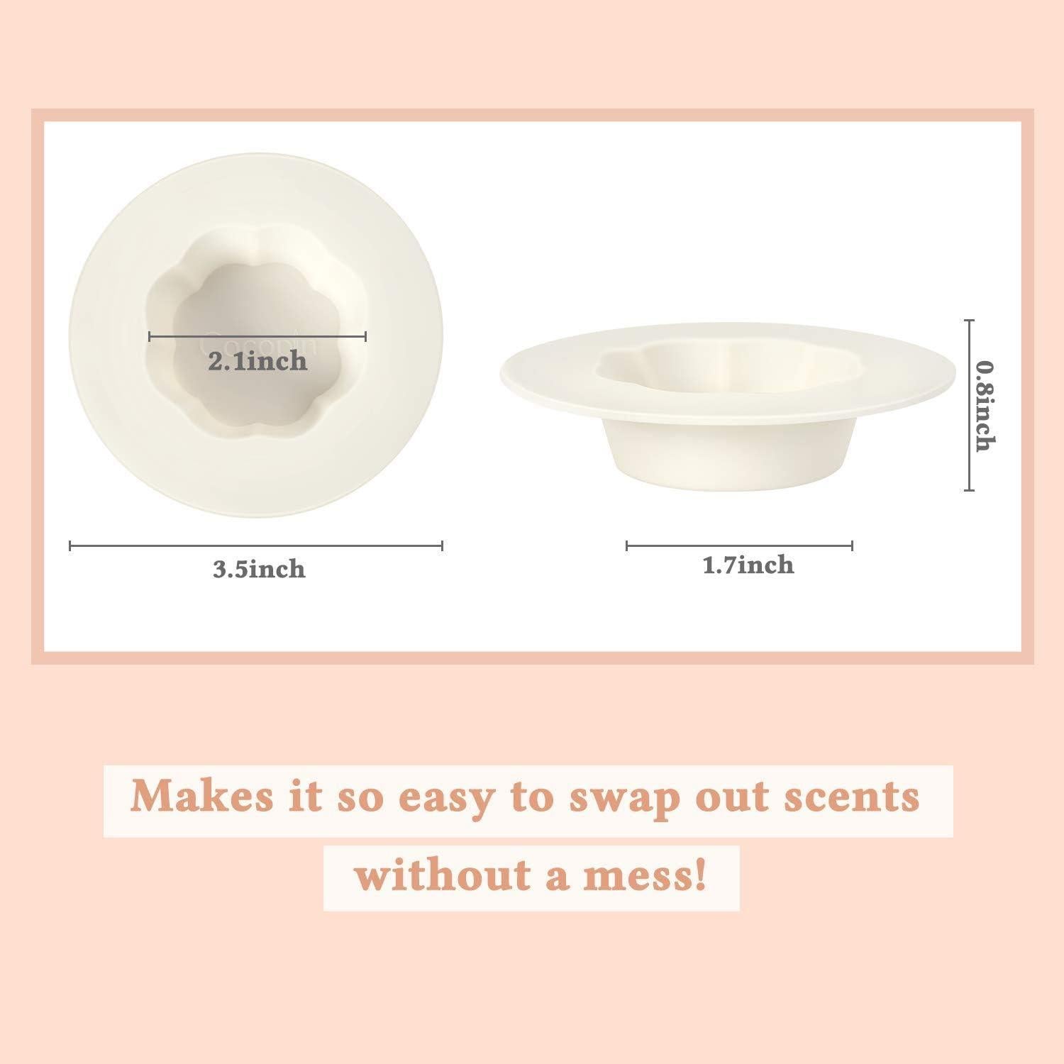 Forros de Silicona Reutilizables Cocopin para Calentadores de Cera