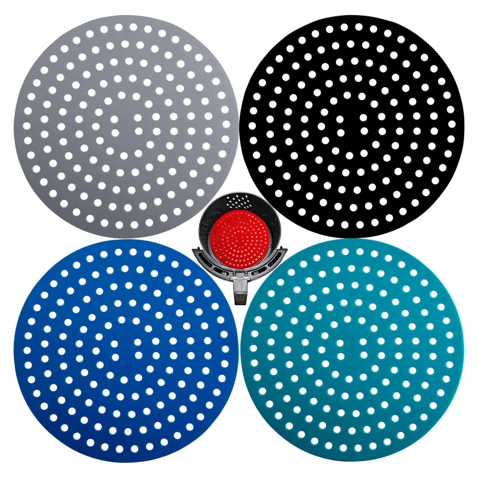 Forros de Silicona Reutilizables para Freidora de Aire 20.32 cm