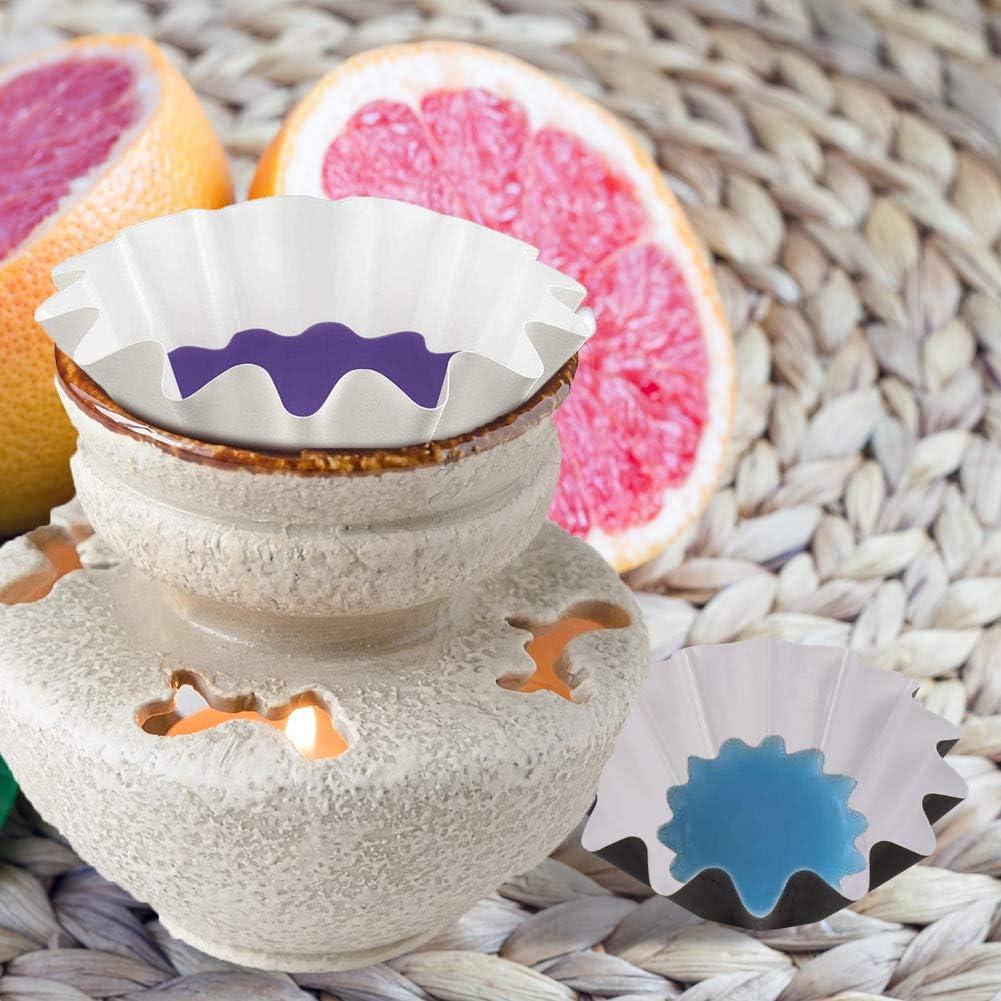 Capa de Calentador de Cera Reutilizable FANDOL 100PCS Blanca