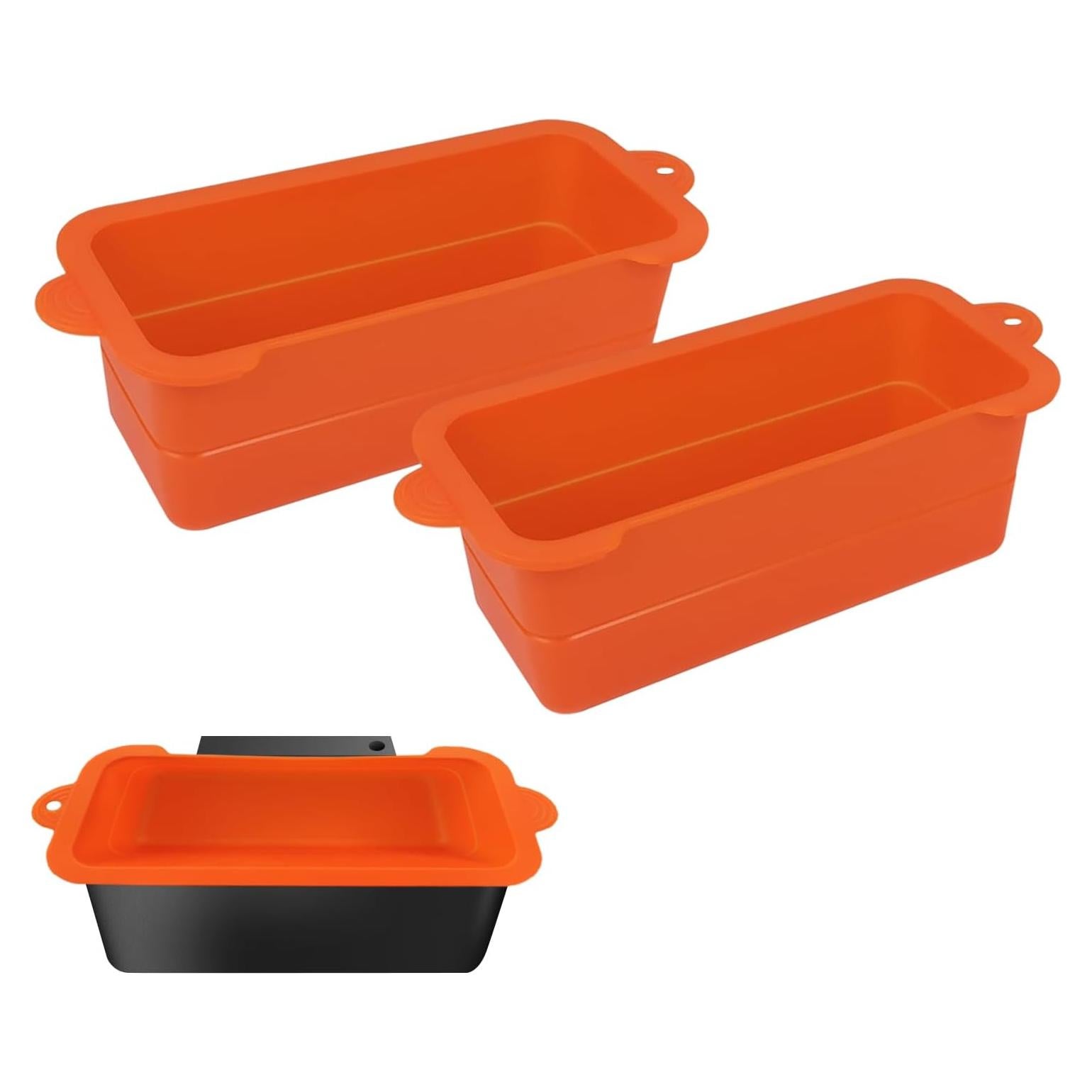 Paquete de 2 forros de silicona para tazas de grasa Blackstone