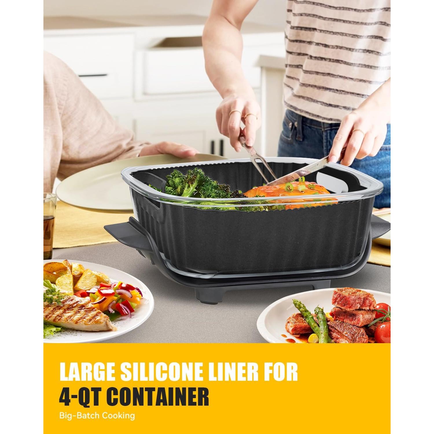 Forros de Silicona Ninja Crispi para Freidora de Aire 4QT y 6T