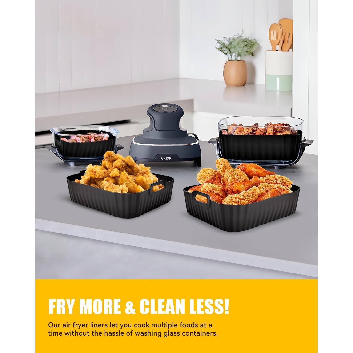 Forros de Silicona Ninja Crispi para Freidora de Aire 4QT y 6T