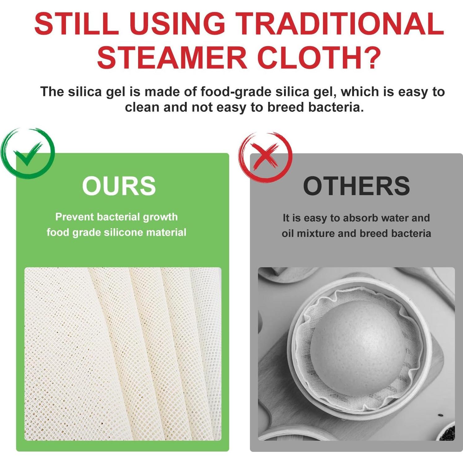 16 Piezas Alfombrillas de Silicona Antiadherente 28 cm Sopoloray