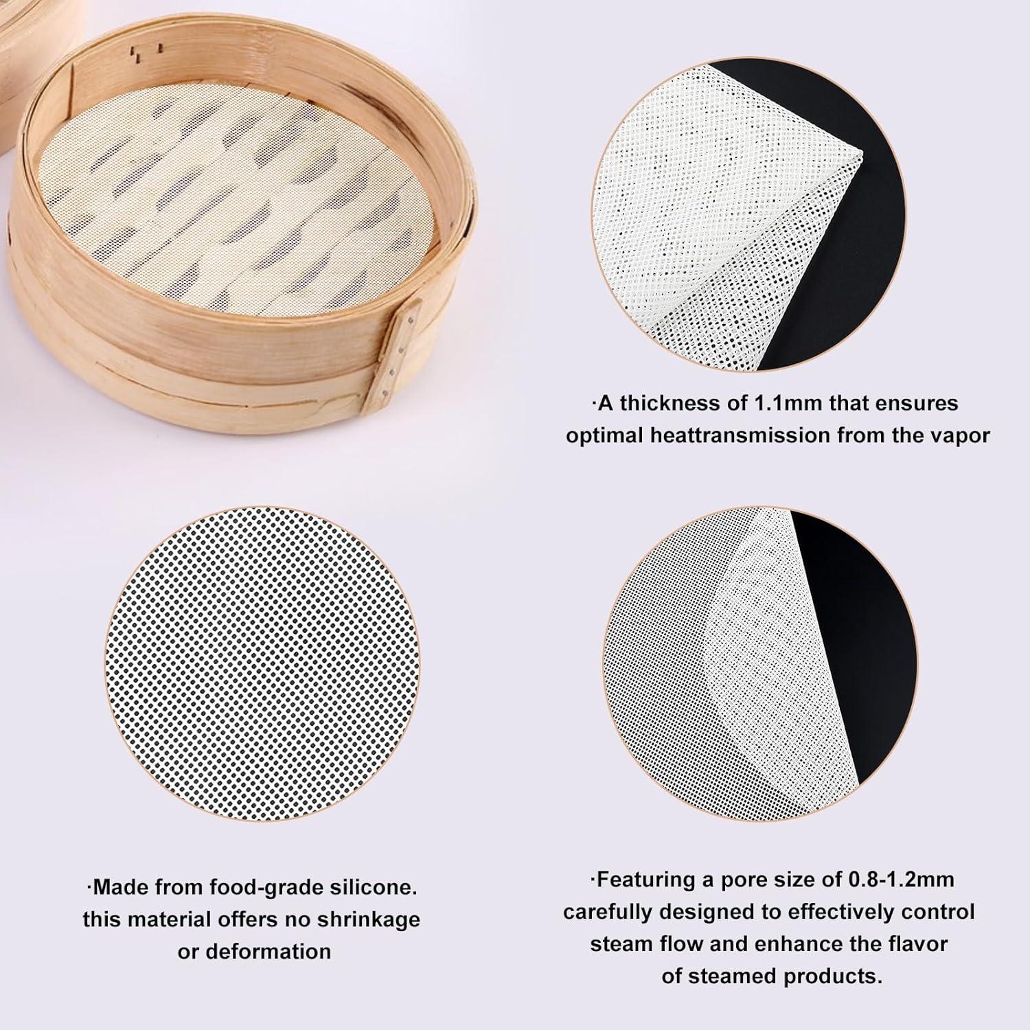 16 Piezas Alfombrillas de Silicona Antiadherente 28 cm Sopoloray