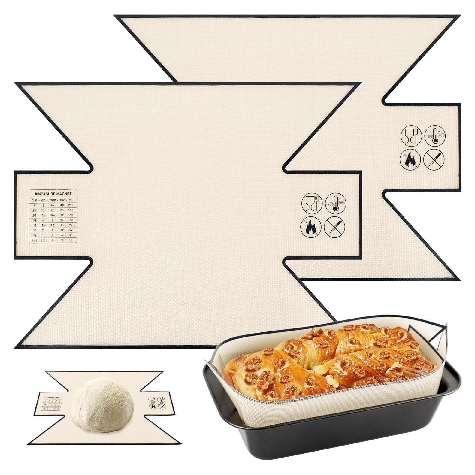 Forros de Silicona para Pan Cabipeove 2 Pcs Antideslizantes