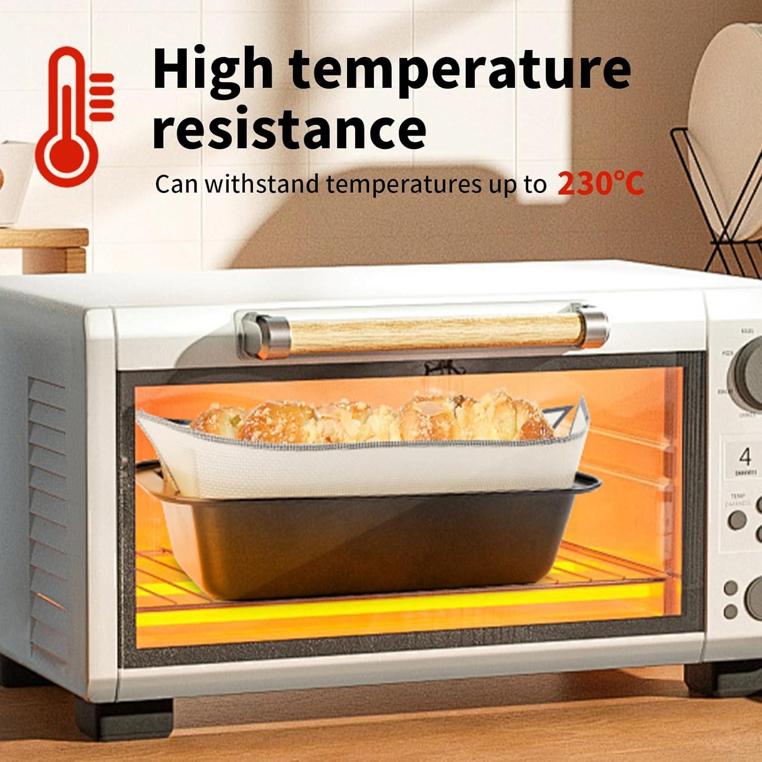 Forros de Silicona para Pan Cabipeove 2 Pcs Antideslizantes