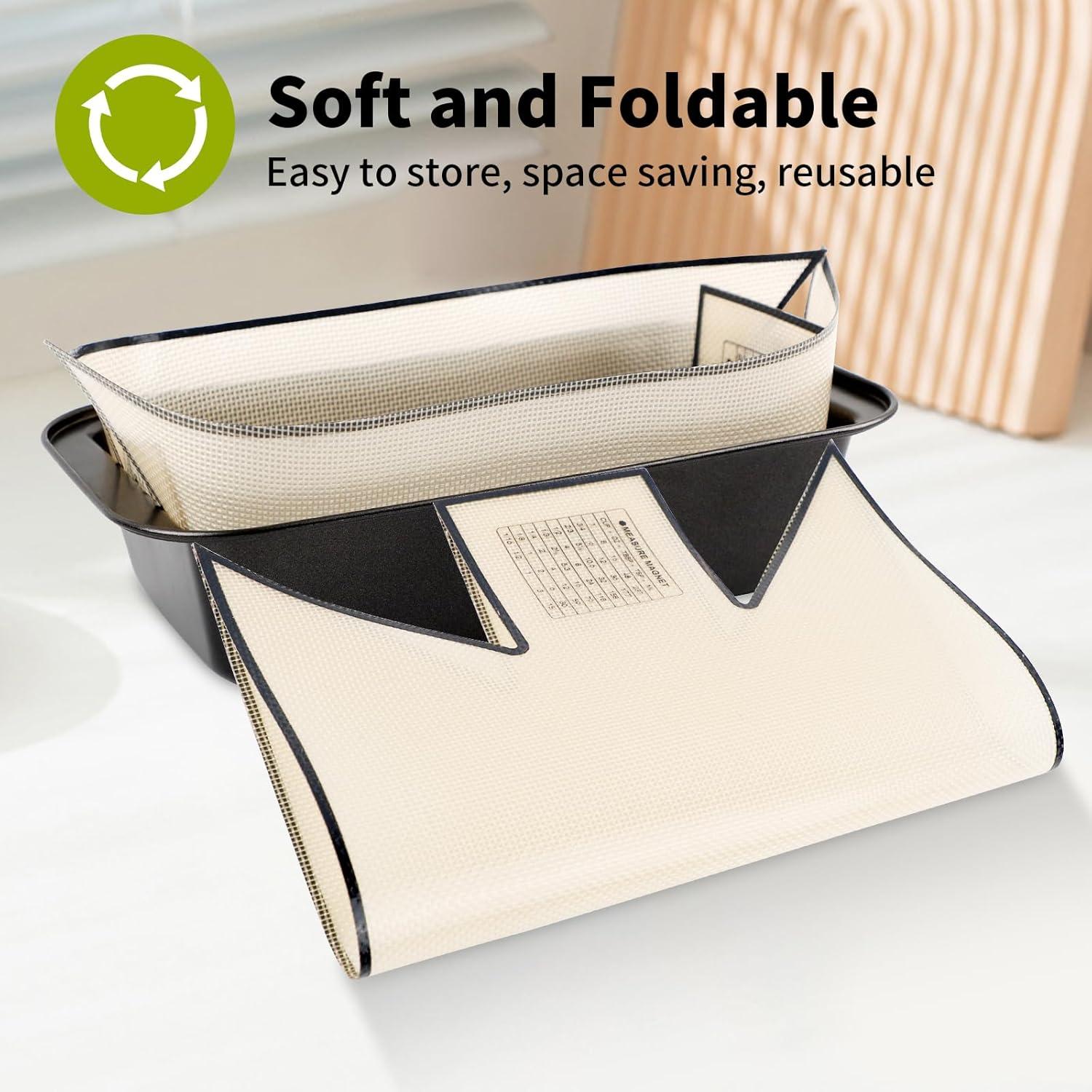 Forros de Silicona para Pan Cabipeove 2 Pcs Antideslizantes