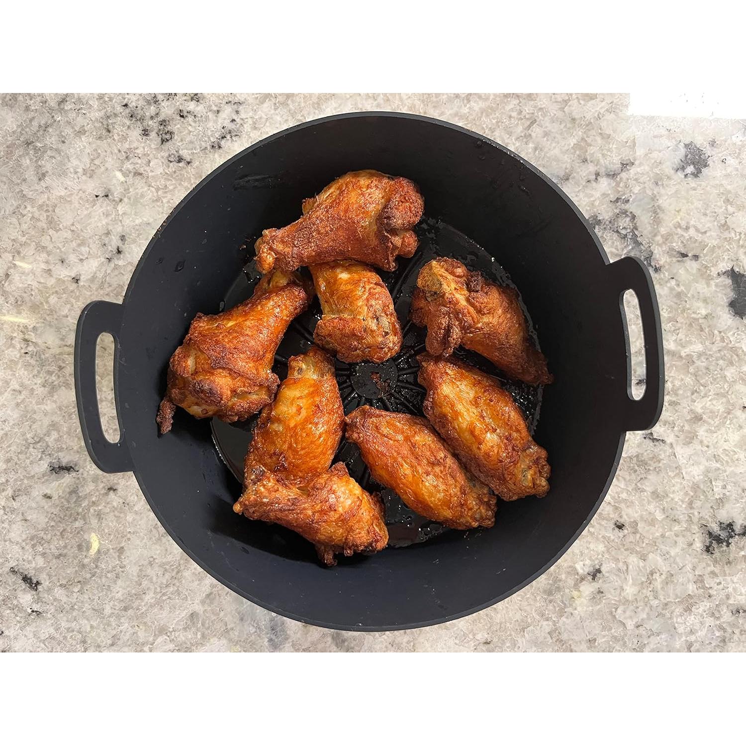 Forro Reutilizable de Silicona para Freidora de Aire La Cocina de Silicona 19 cm