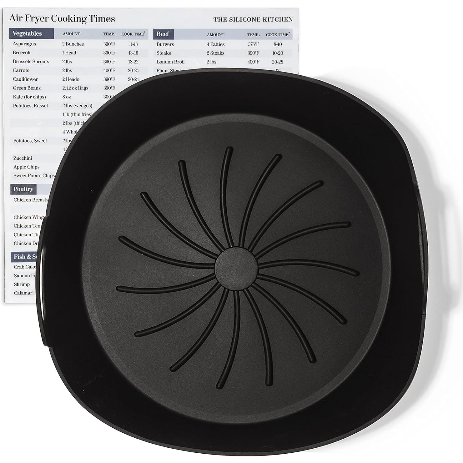 Forro Reutilizable de Silicona para Freidora de Aire La Cocina de Silicona 19 cm