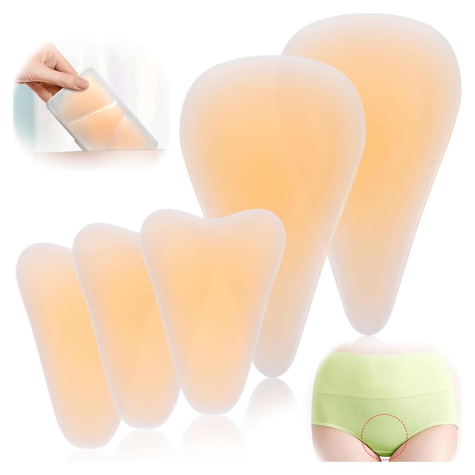 Paquete de 5 Insertos de Silicona Inefticism - Corrector Reutilizable para Mujeres