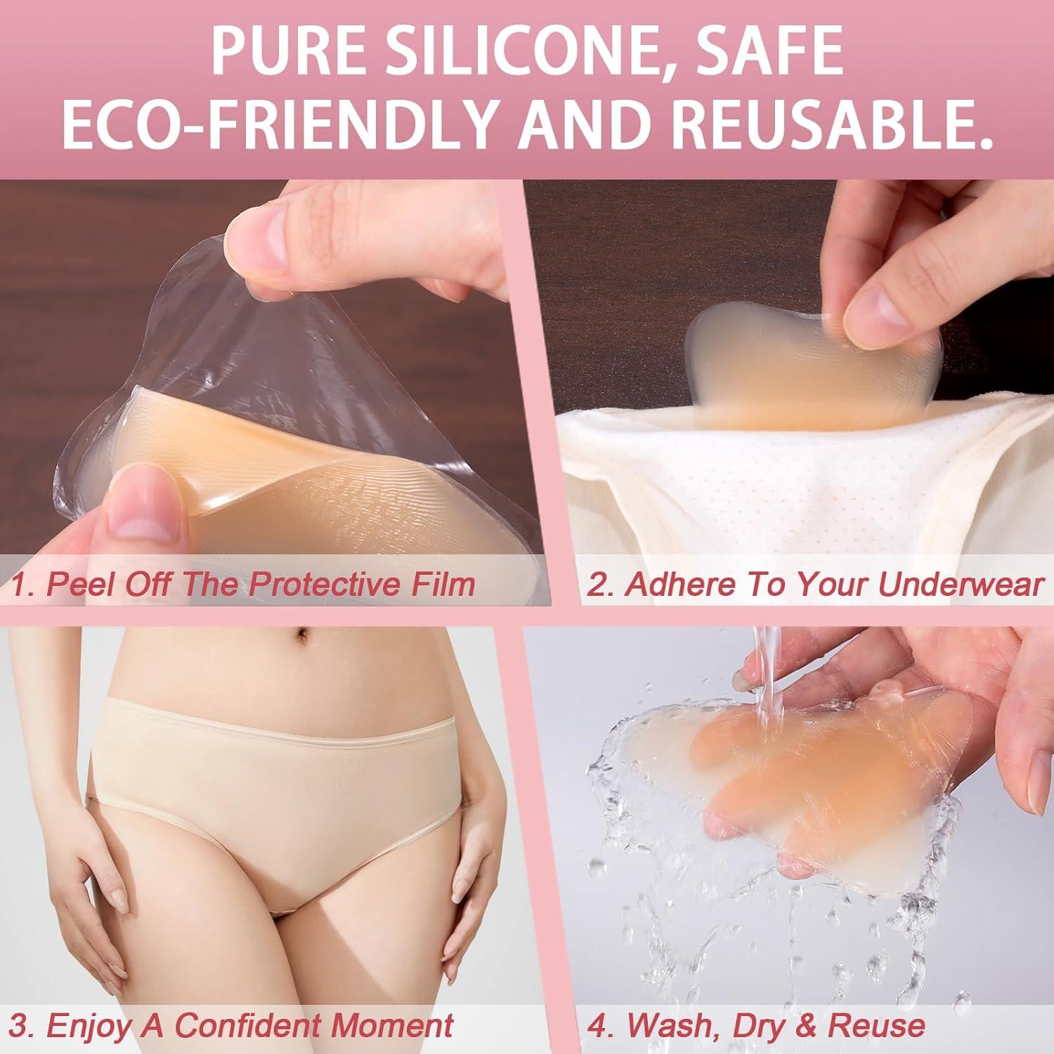 Paquete de 5 Insertos de Silicona Inefticism - Corrector Reutilizable para Mujeres