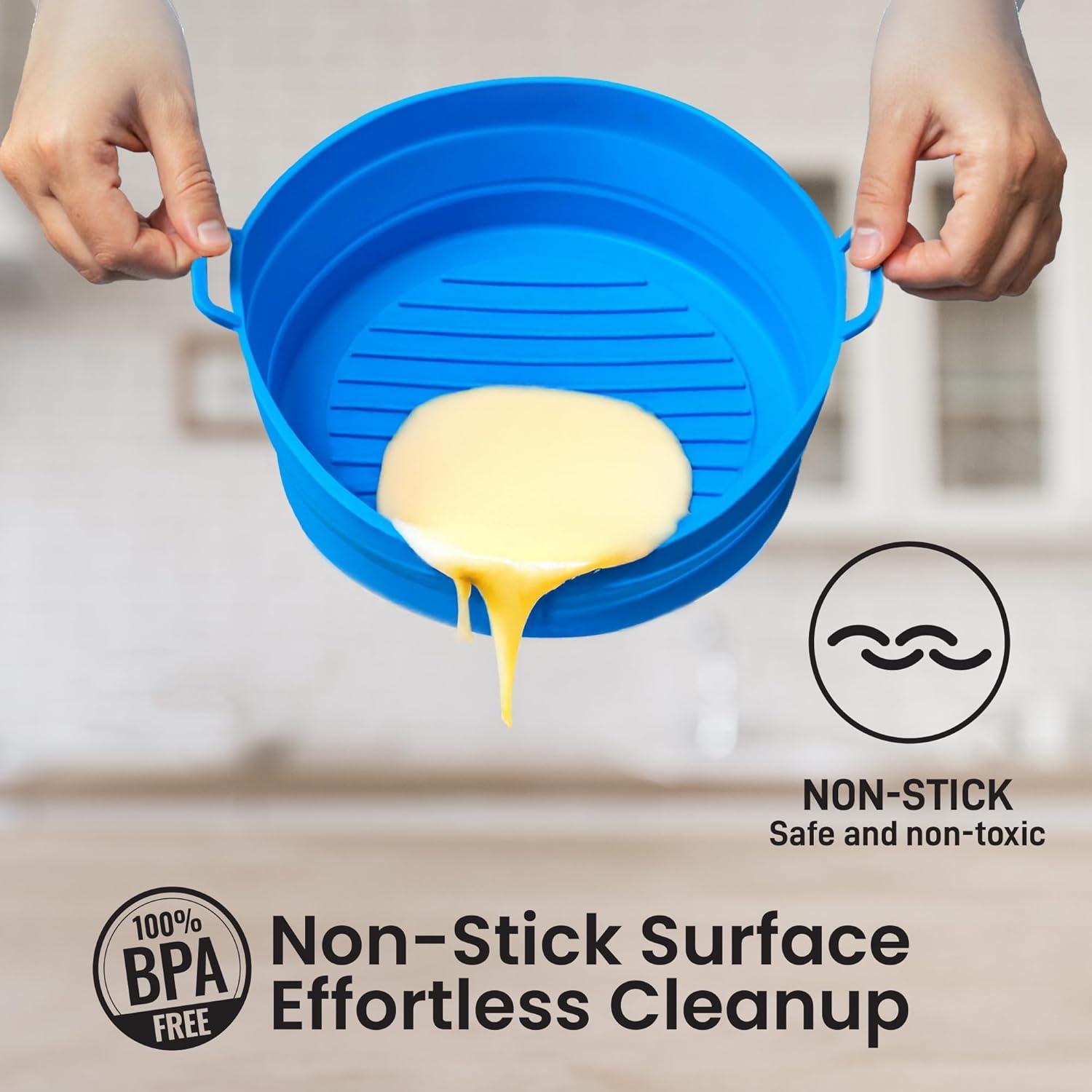 Forros de Silicona Reutilizables Lotteli para Freidora de Aire 5QT