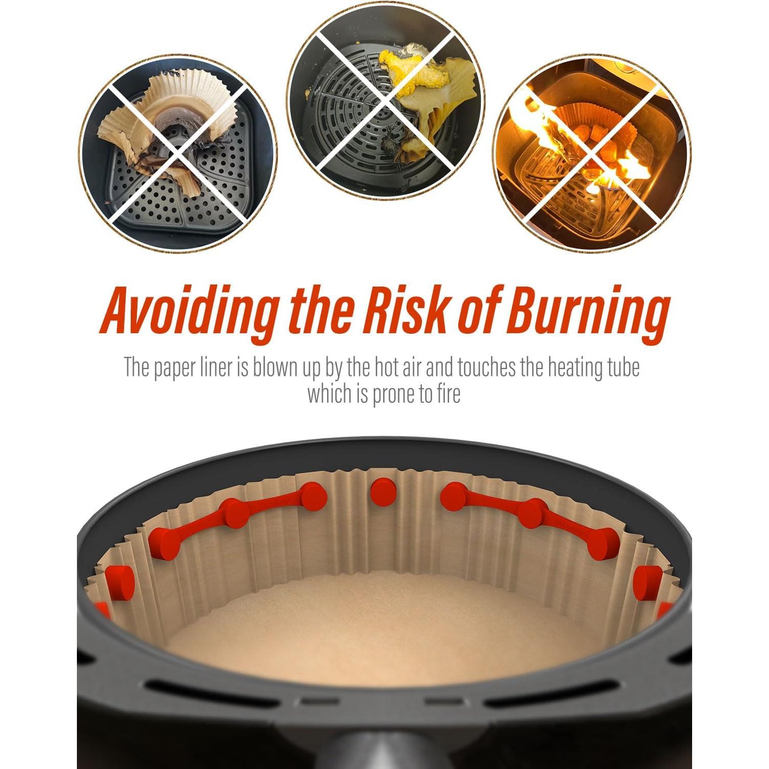 Hebillas Magnéticas de Silicona WM Infinito para Freidora de Aire - 13 Piezas