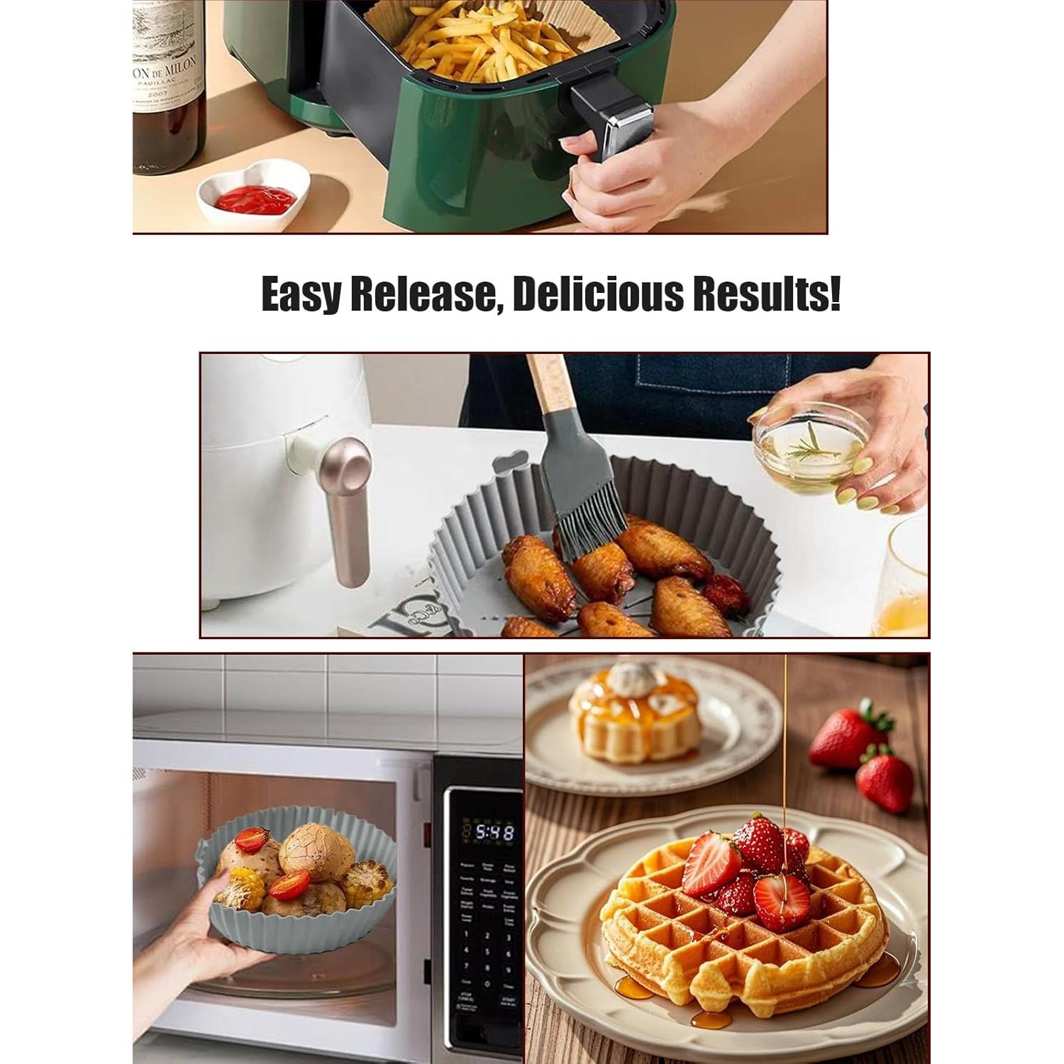 Juego de Forros de Silicona para Freidora de Aire NebulaEdge 5 Piezas