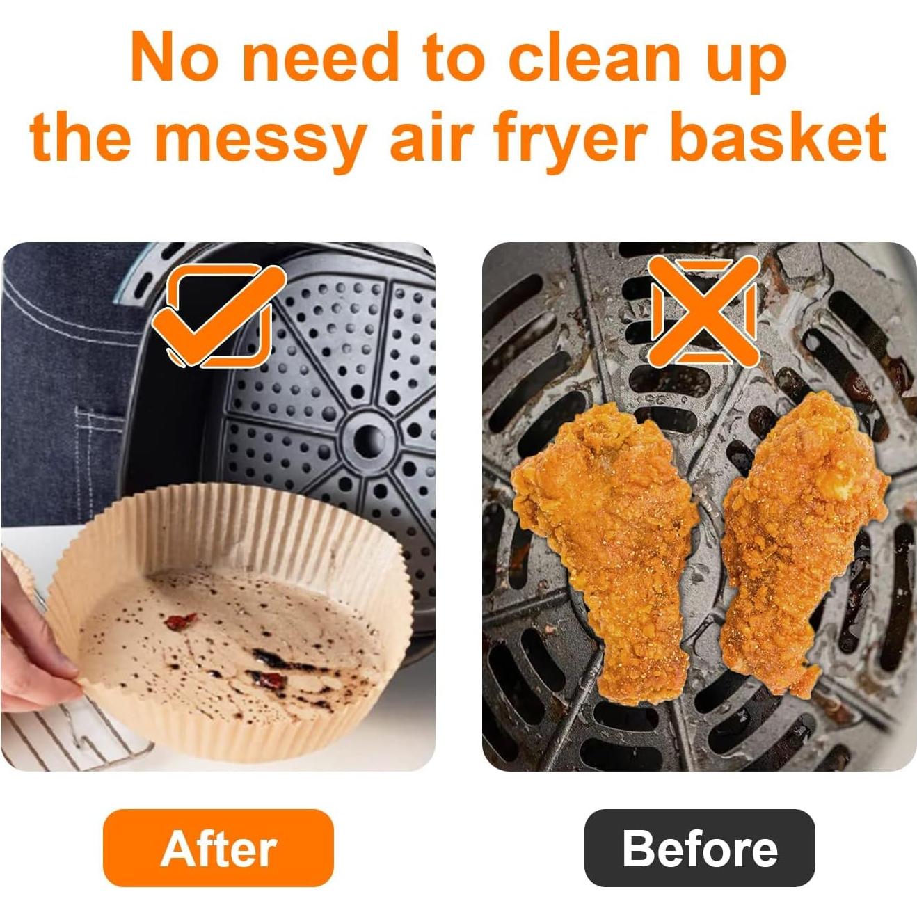 Forros de papel pergamino SIUDANGKA 100 piezas 16x4.5cm