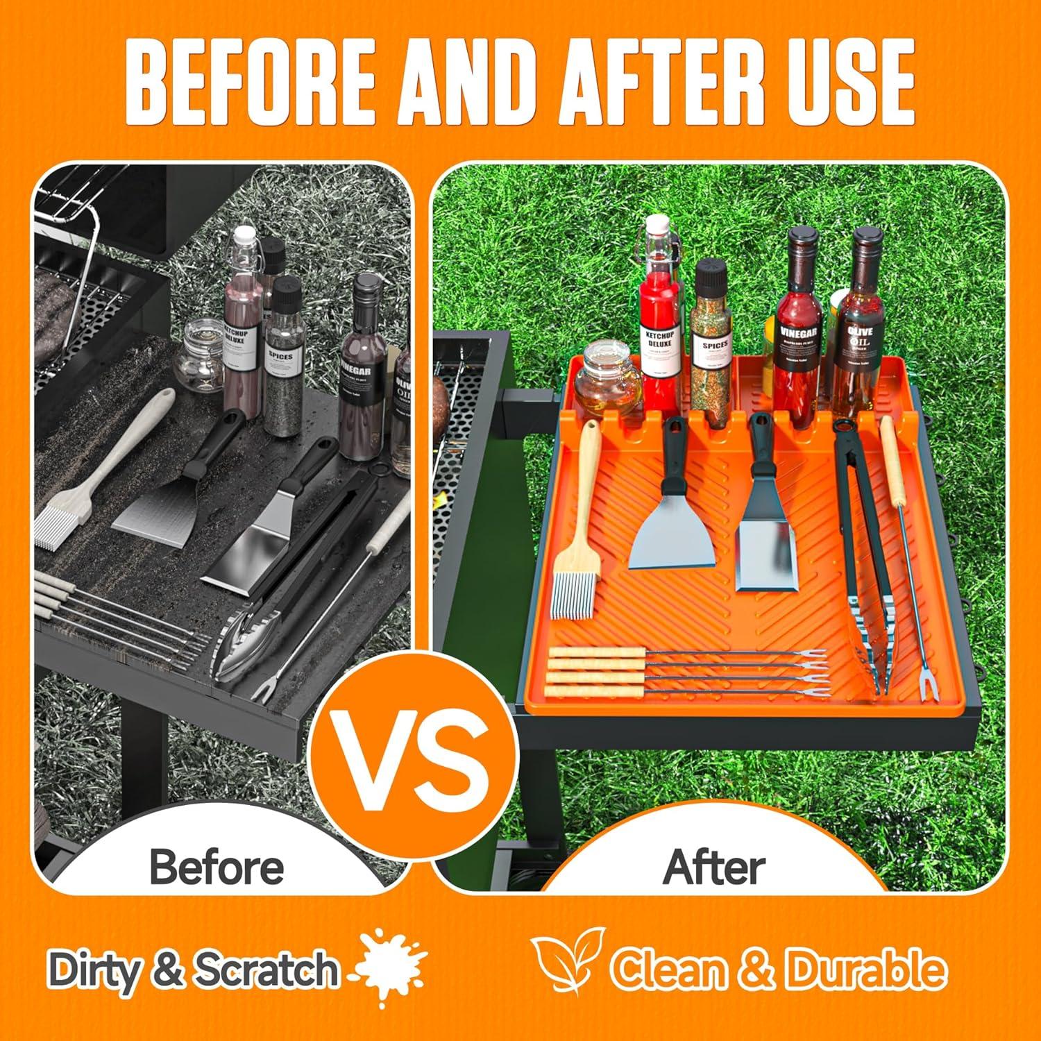 Accesorios para Plancha Blackstone - Alfombrilla y Forros de Silicona