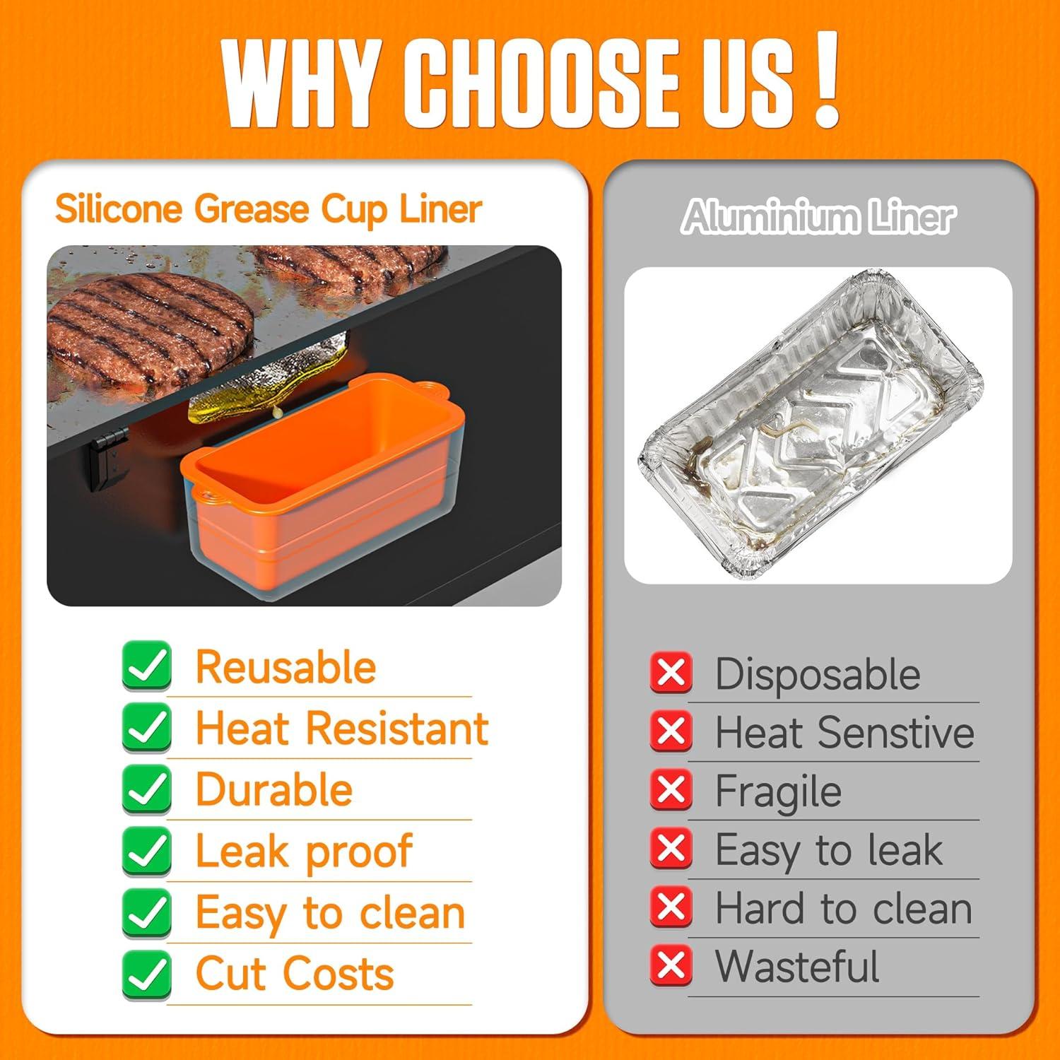 Accesorios para Plancha Blackstone - Alfombrilla y Forros de Silicona