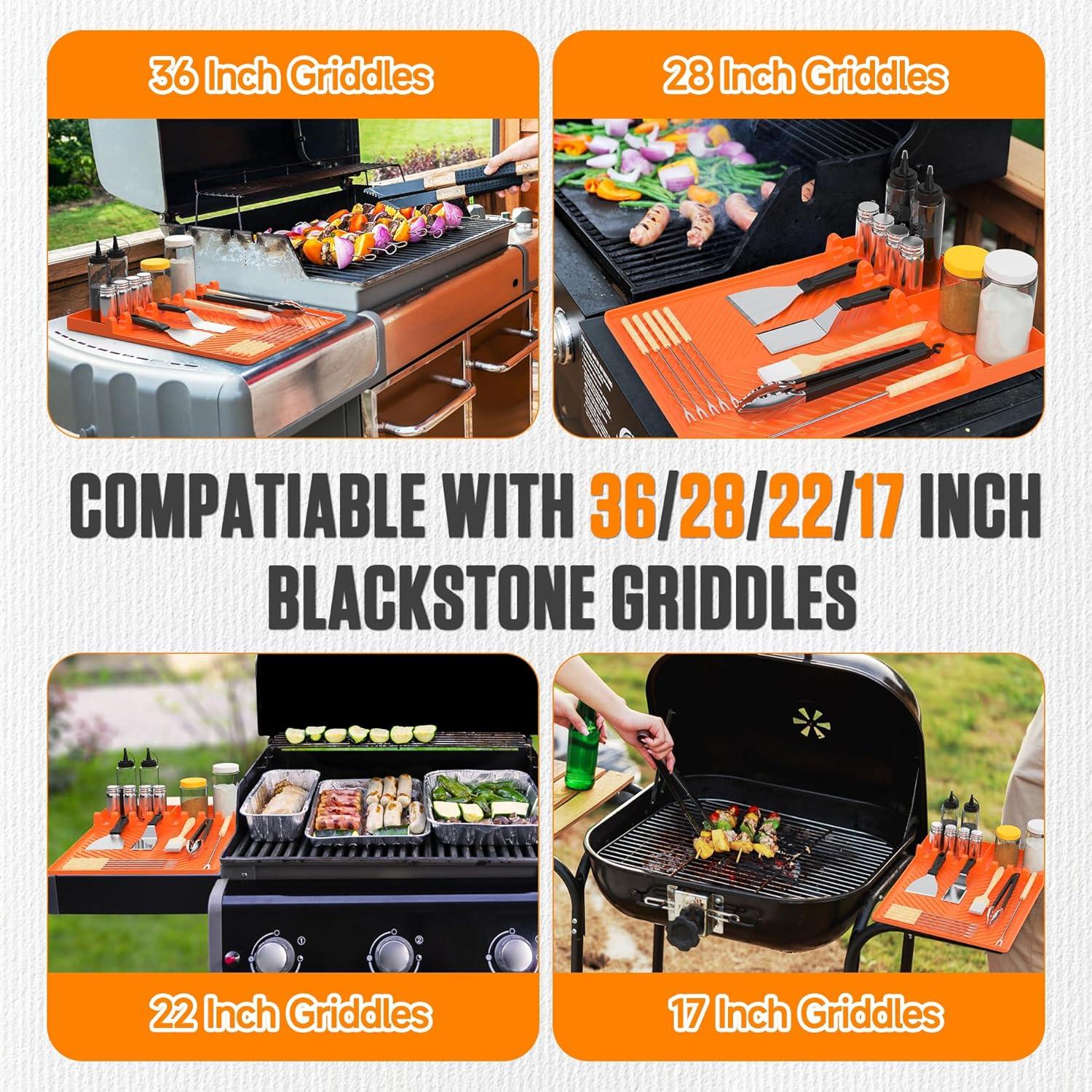 Accesorios para Plancha Blackstone - Alfombrilla y Forros de Silicona