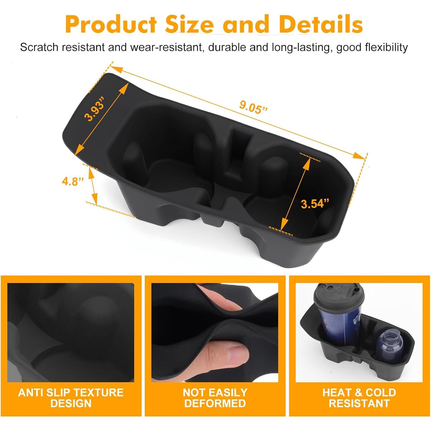 Soporte para Tazas MAIKER DM-257200 para Jeep Wrangler y Gladiator